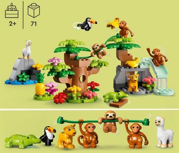 LEGO® Konstruktionsspielsteine »Wilde Tiere Südamerikas (10973), LEGO® DUPLO«, (71 St)