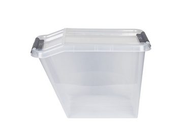 Kreher Aufbewahrungsbox Aufbewahrungsbox ProBox 58 Liter, Transparent (1 St)