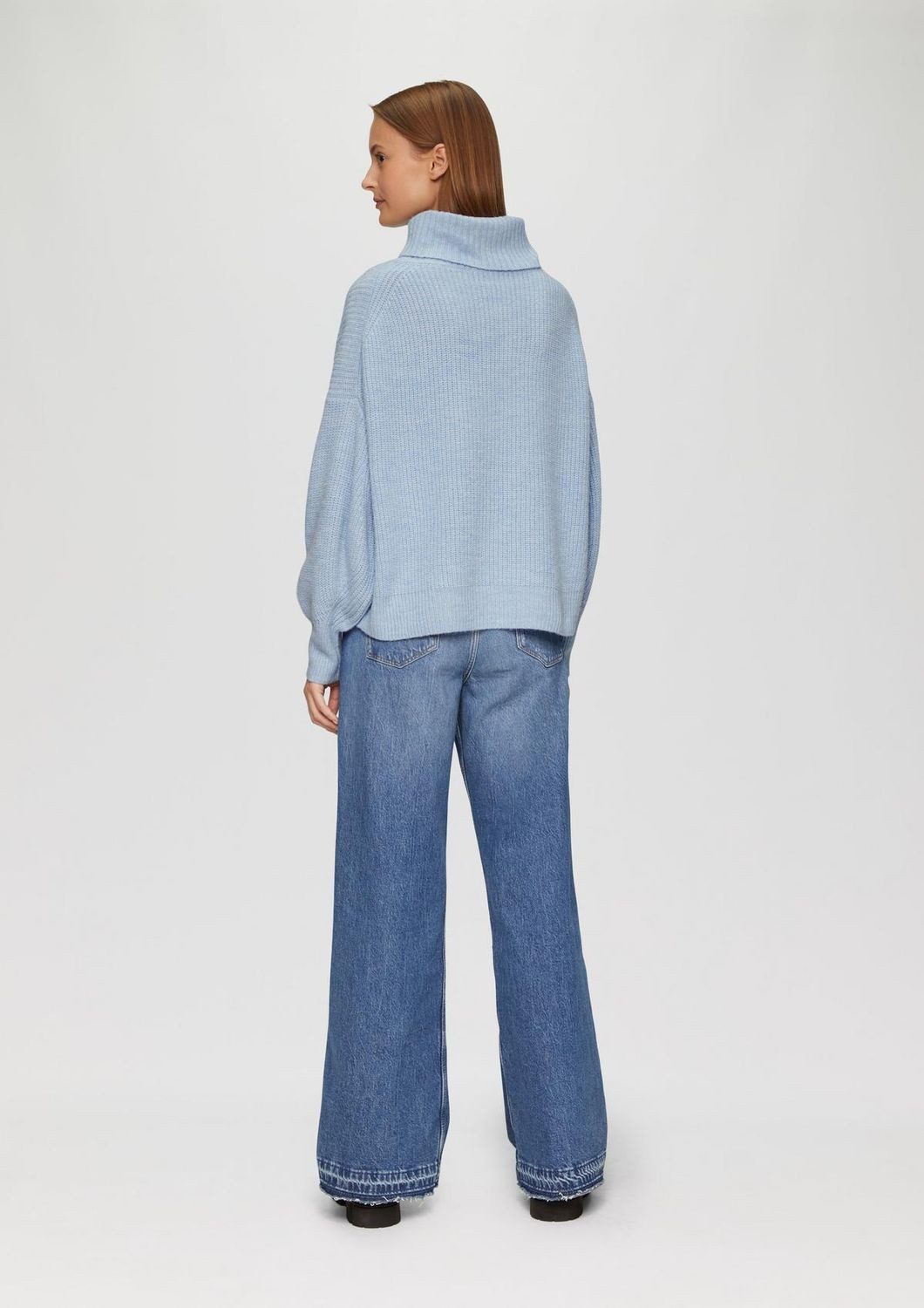 s.Oliver Strickpullover Oversized (1-tlg) mit Rollkragen in Oversized Passform