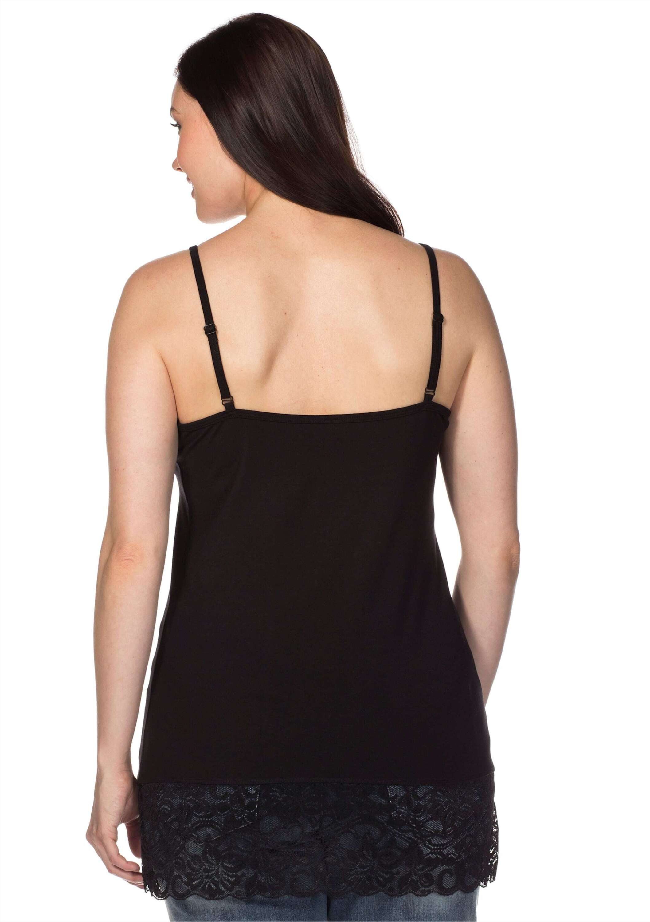 Sheego Shirttop Longtop Ärmellos günstig online kaufen