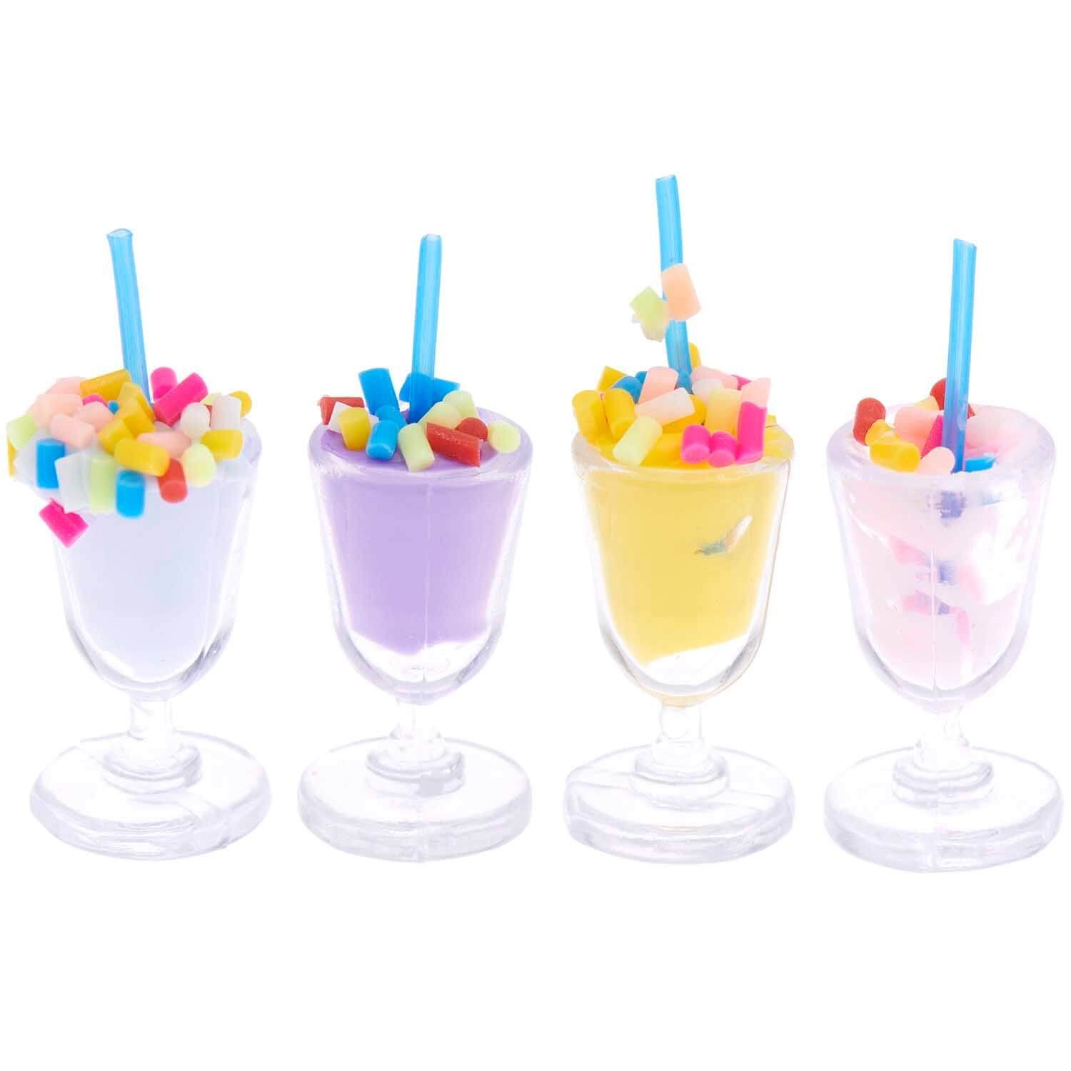 Rico Design Wichtel Miniatur Milchshakes 4 Stück