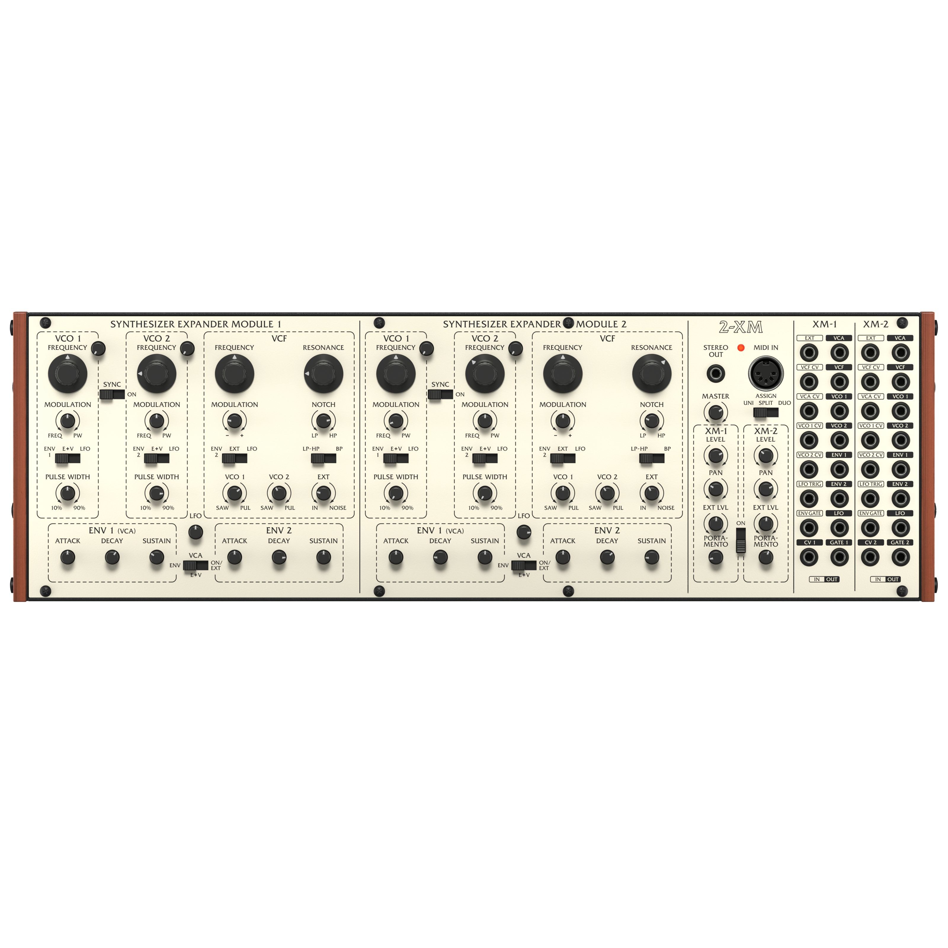 Behringer Synthesizer (Synthesizer, Analog Synthesizer), 2-XM - Synthesizer