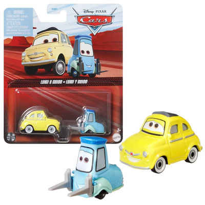 Disney Cars Spielzeug-Rennwagen Luigi & Guido FJH93 Disney Cars Cast 1:55 Autos Mattel