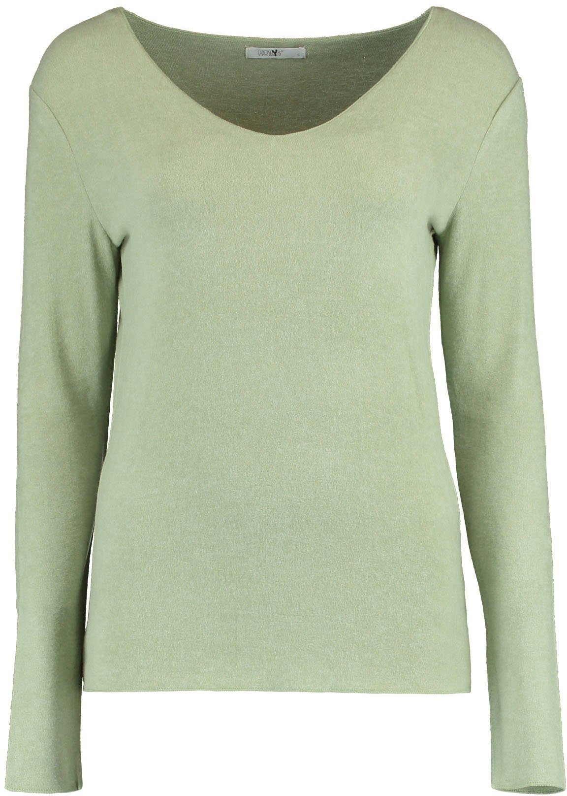 HaILY’S V-Ausschnitt-Pullover TP Zina desert marl sage