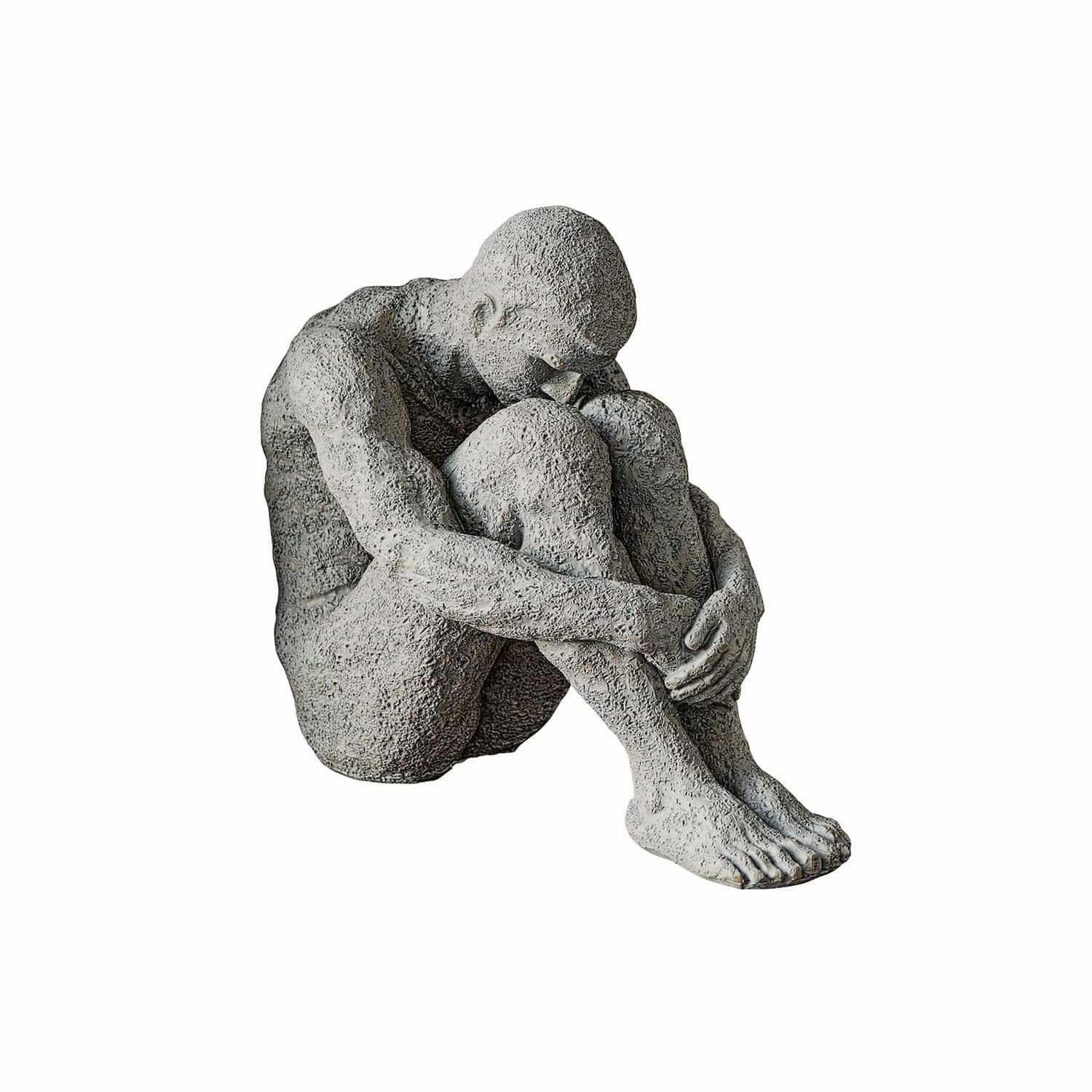 Mirabeau Dekofigur Figur Antony antikgrau