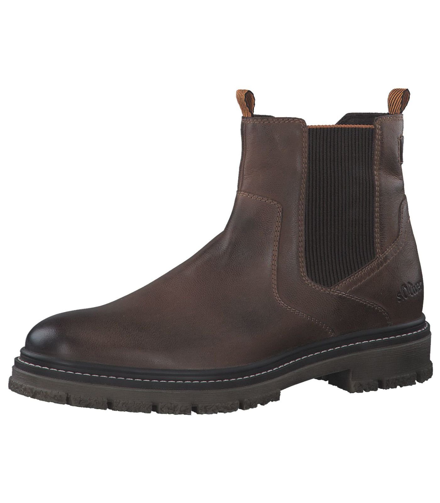 s.Oliver Stiefelette Leder/Textil Stiefelette