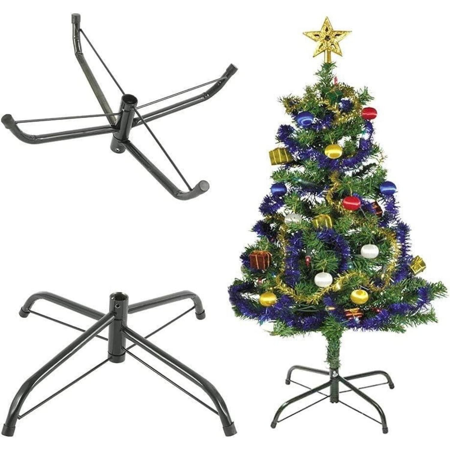 LuxusKollektion Christbaumständer Weihnachtsbaumständer Christbaumständer Eisenständer 42cm