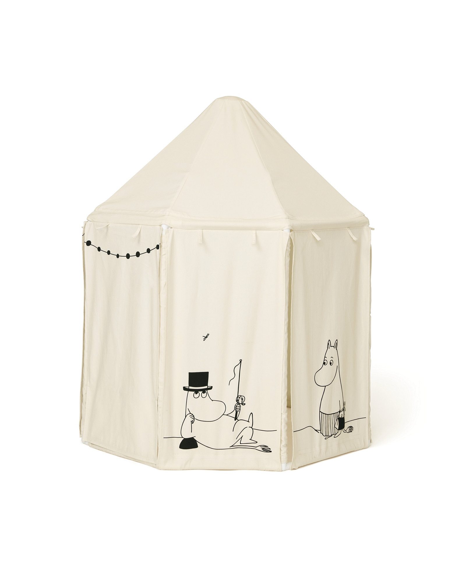 Kids Concept Spielzelt Pavillon Zelt Mumin - Maße: Ø 107cm, Höhe 124cm - ab 2 Jahre