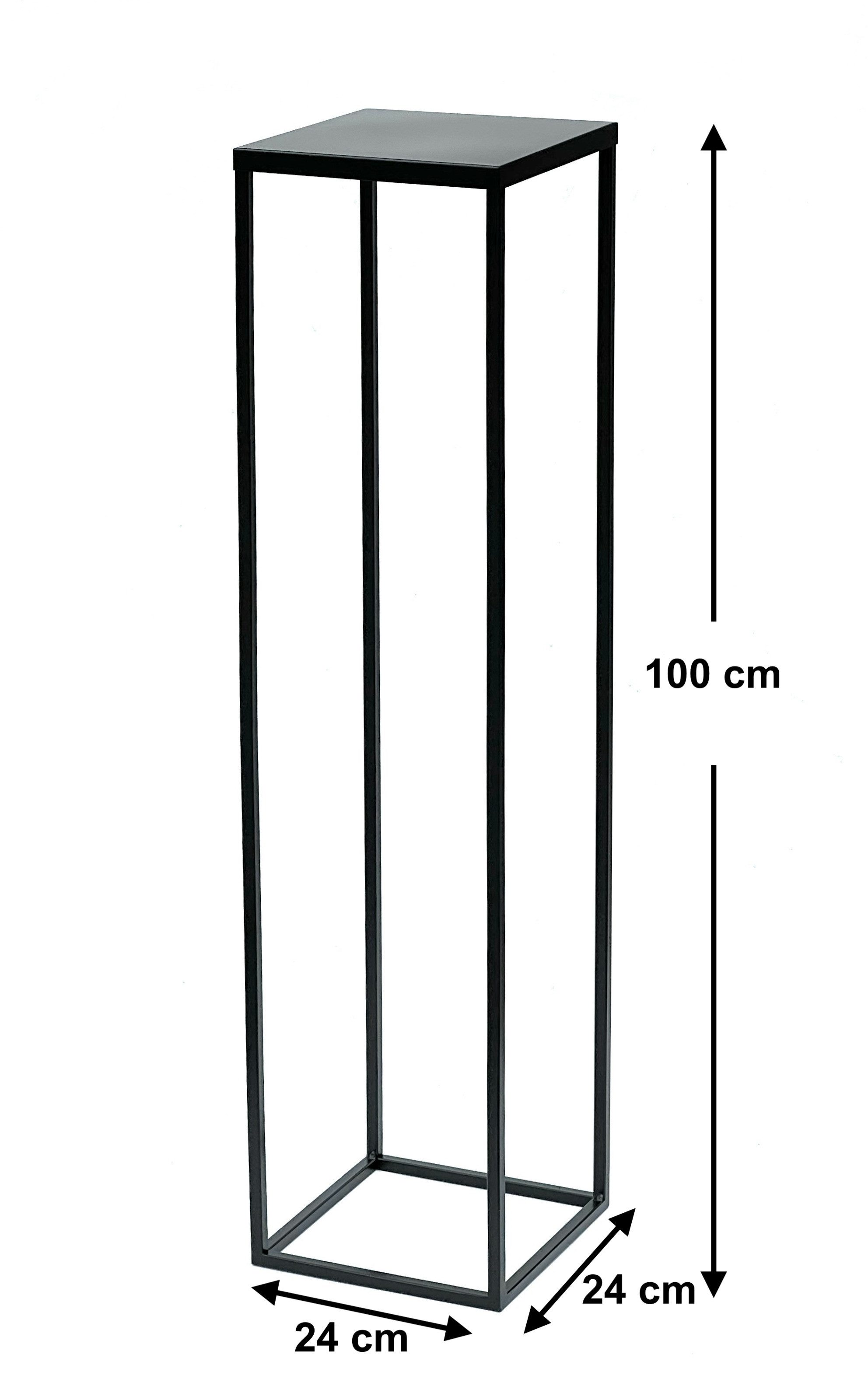 DanDiBo Blumenständer Metall Schwarz 100 cm günstig online kaufen