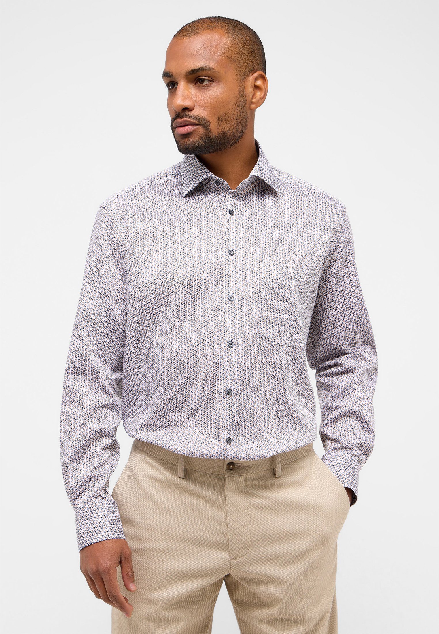 Eterna Langarmhemd COMFORT FIT günstig online kaufen