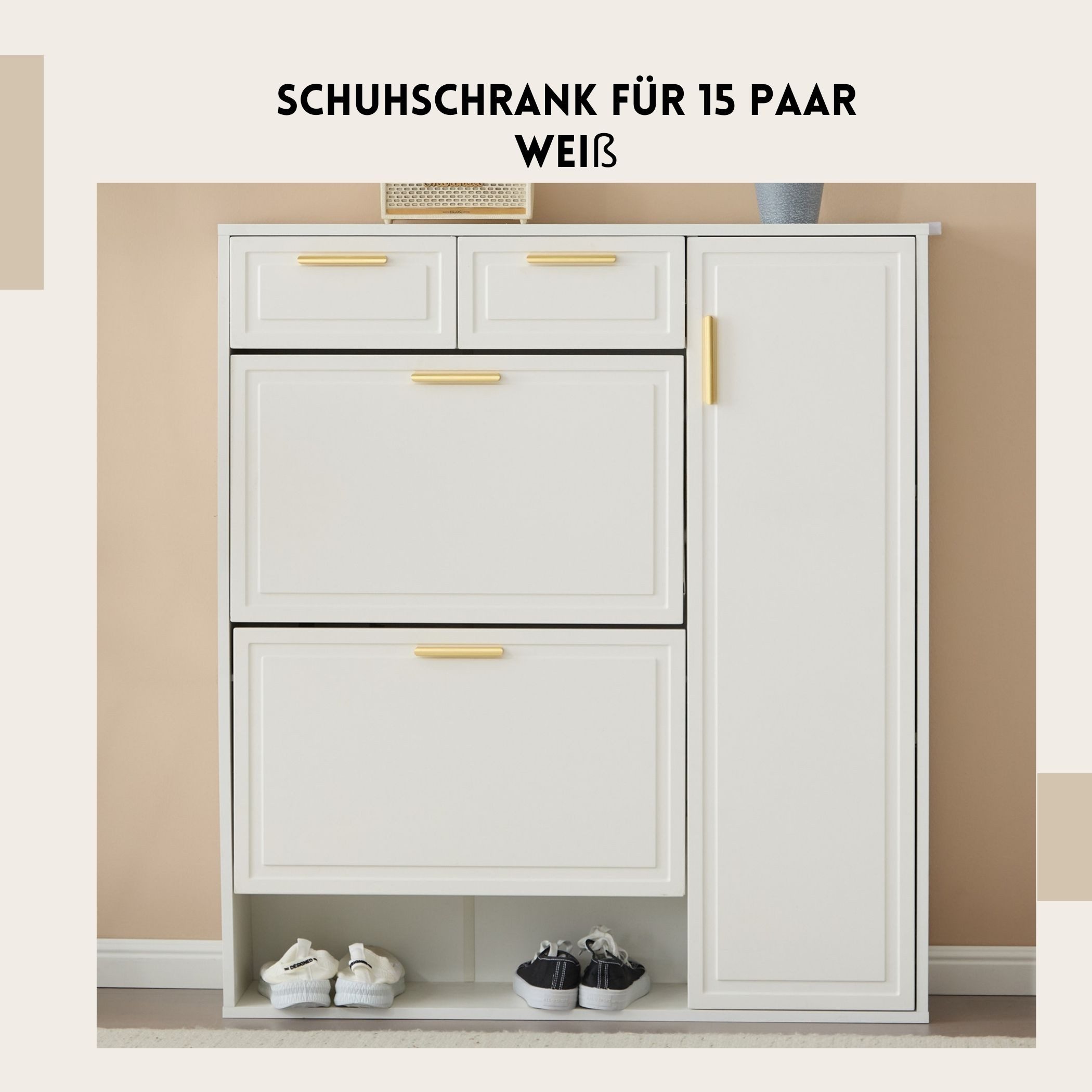 SeedWave Schuhschrank für 15 Paar, verstellbare günstig online kaufen