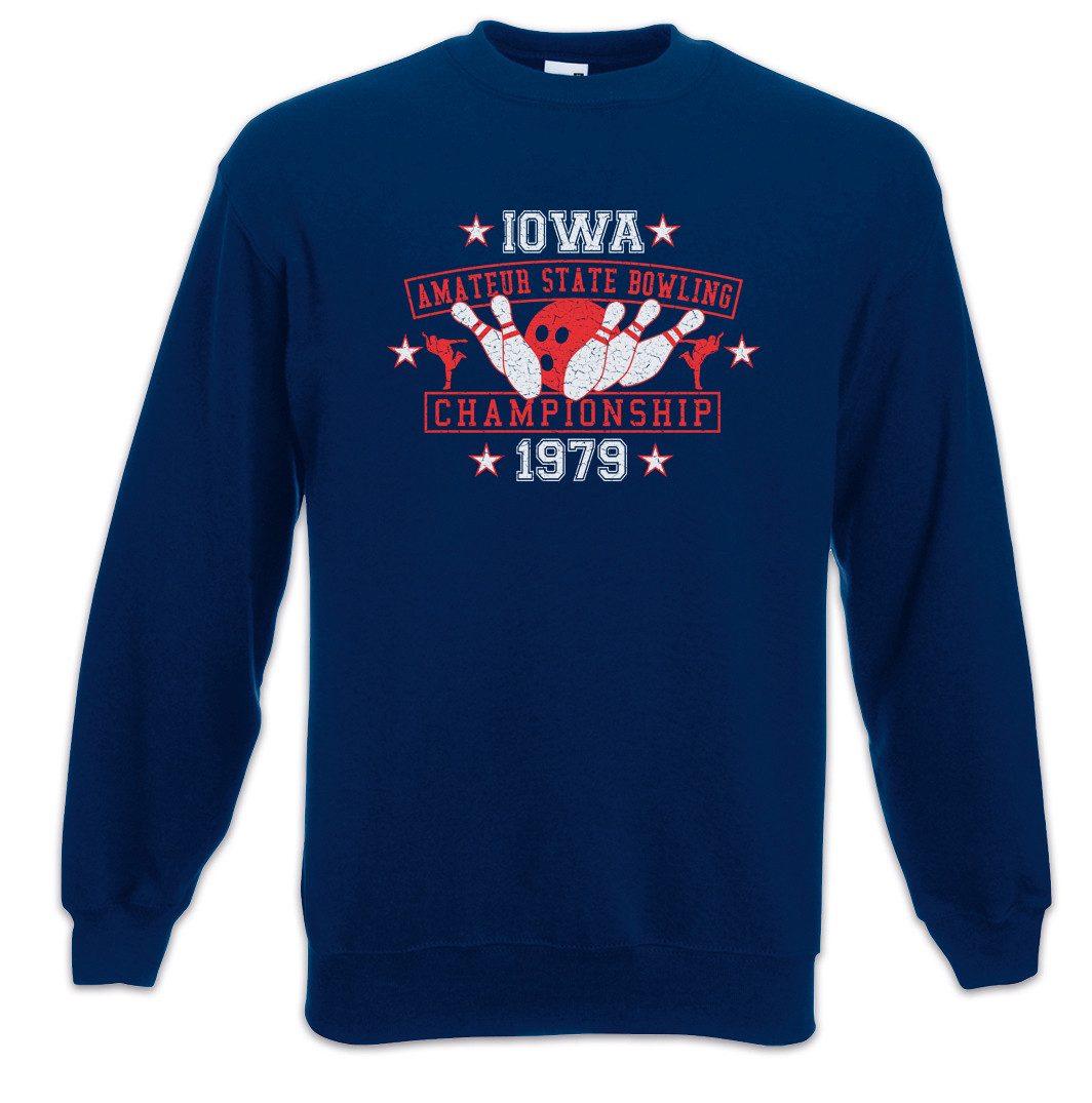 Urban Backwoods Sweatshirt Iowa Amateur State Bowling Sweatshirt Zwei Trottel auf der Bowlingbahn (1-tlg) Roy Ishmael Munson Boorg