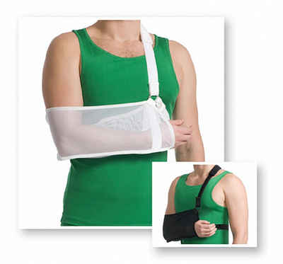 MedTex Armbandage Arm Sling Armschlinge Schulter Stütze Armbandage Bandage 9912, Halterung