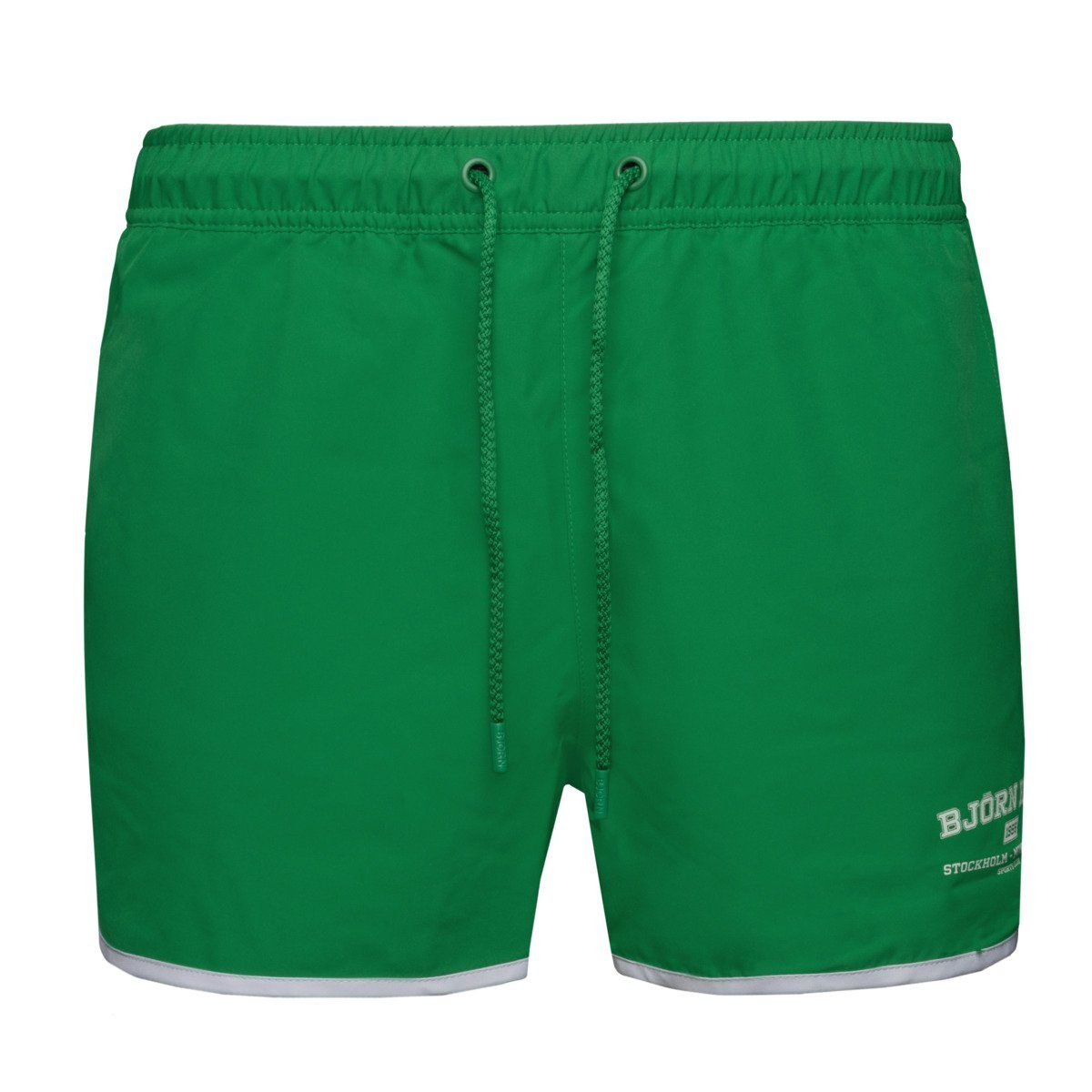 Björn Borg Badeshorts Retro Herren gruen