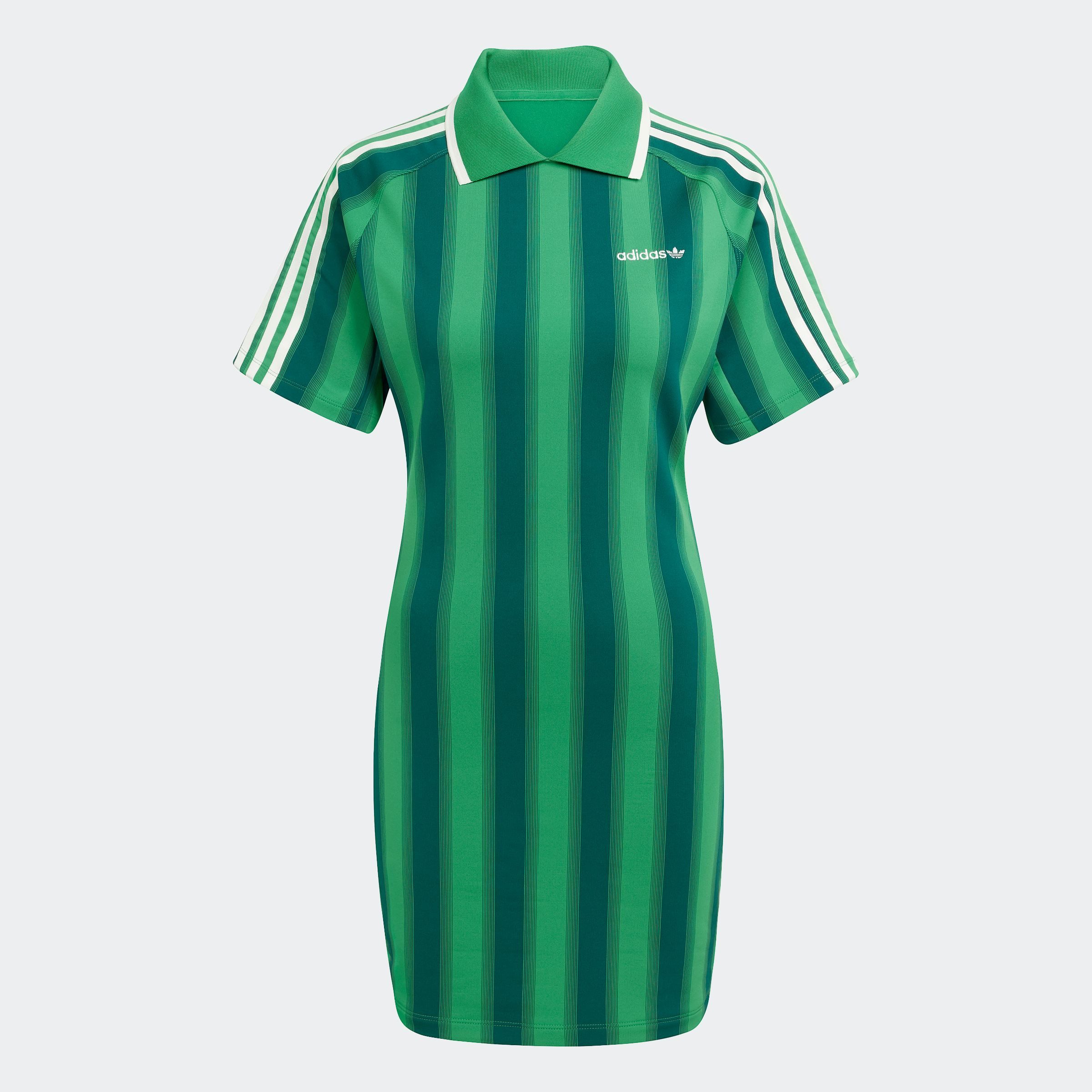 adidas Originals Shirtkleid INSPIRED GRAPHIC sportlicher Look, vom Fußball inspirierter Allover-Print