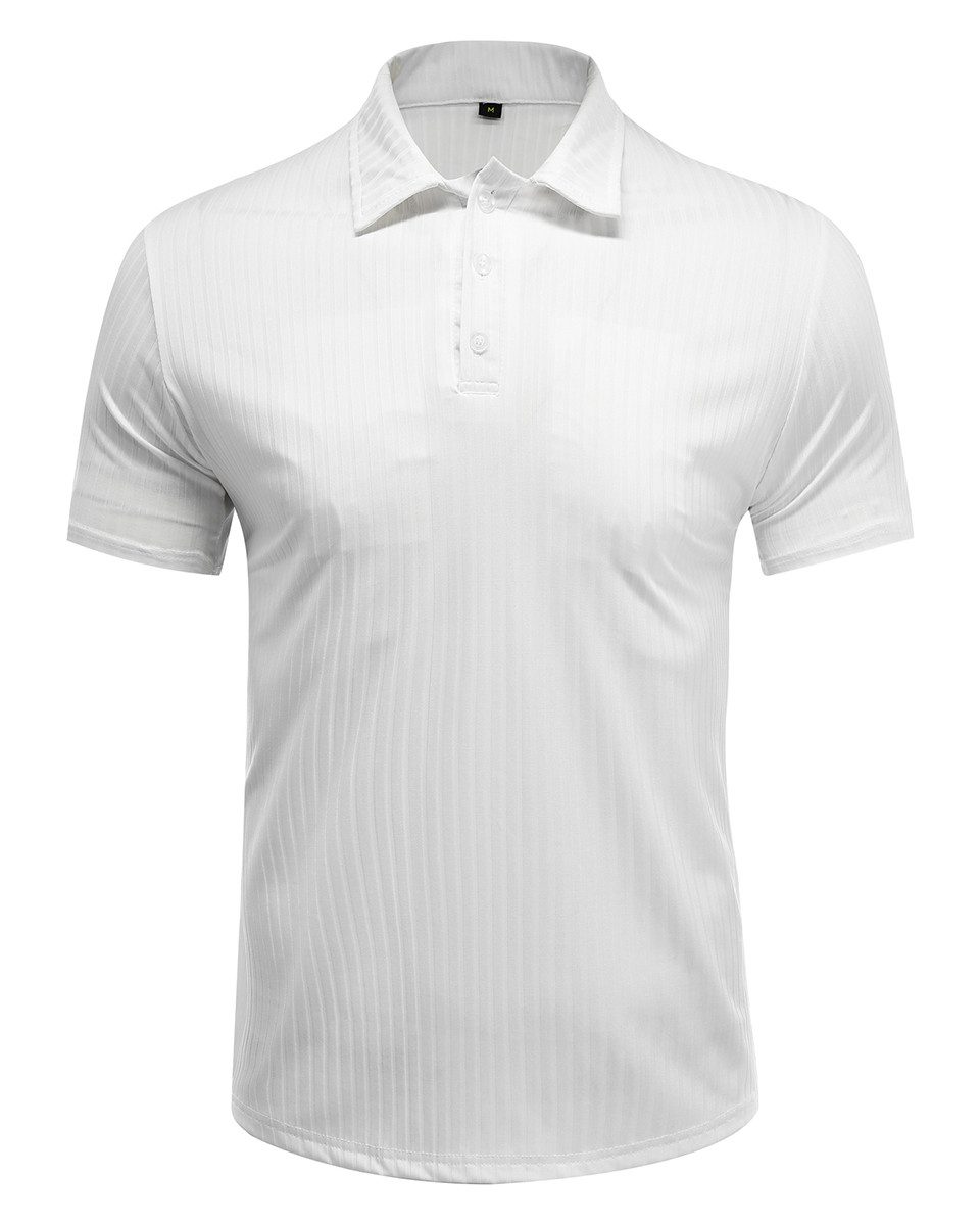 Allthemen Poloshirt im Slim-Fit Kurzarm Polo-Hemd günstig online kaufen