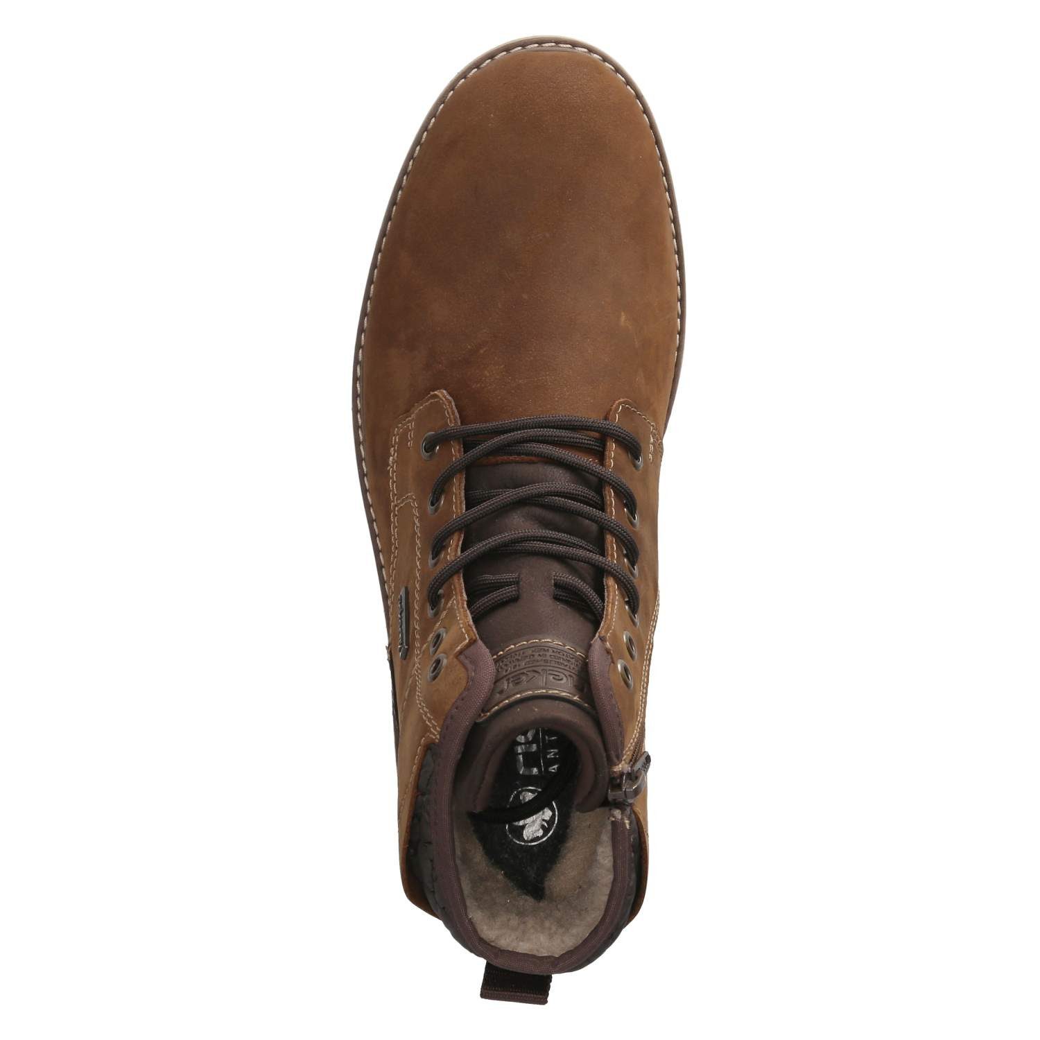 Rieker Rieker F3614-25 Herren Leder und Synthetik brown Schnürstiefel