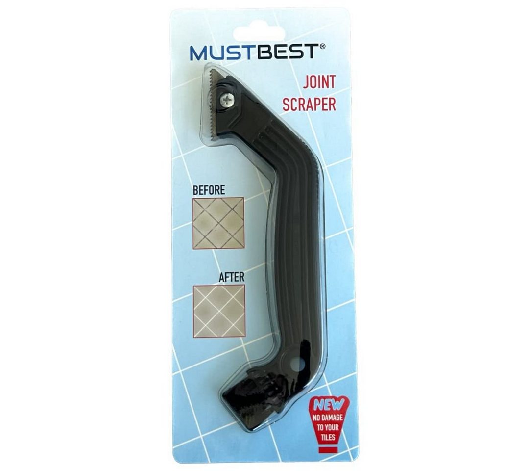 MustBest Fugenbürste Fugenschaber & Bürste, Fliesenfugensäge, Fliesenfugenentferner, (1-tlg)