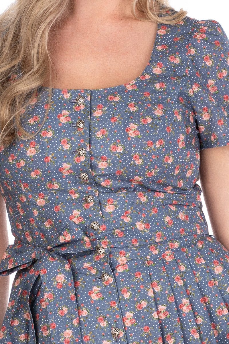 Berwin & Wolff Trachtenkleid Sommerkleid - DAHLIA - marineblau – Bild 3 von 5
