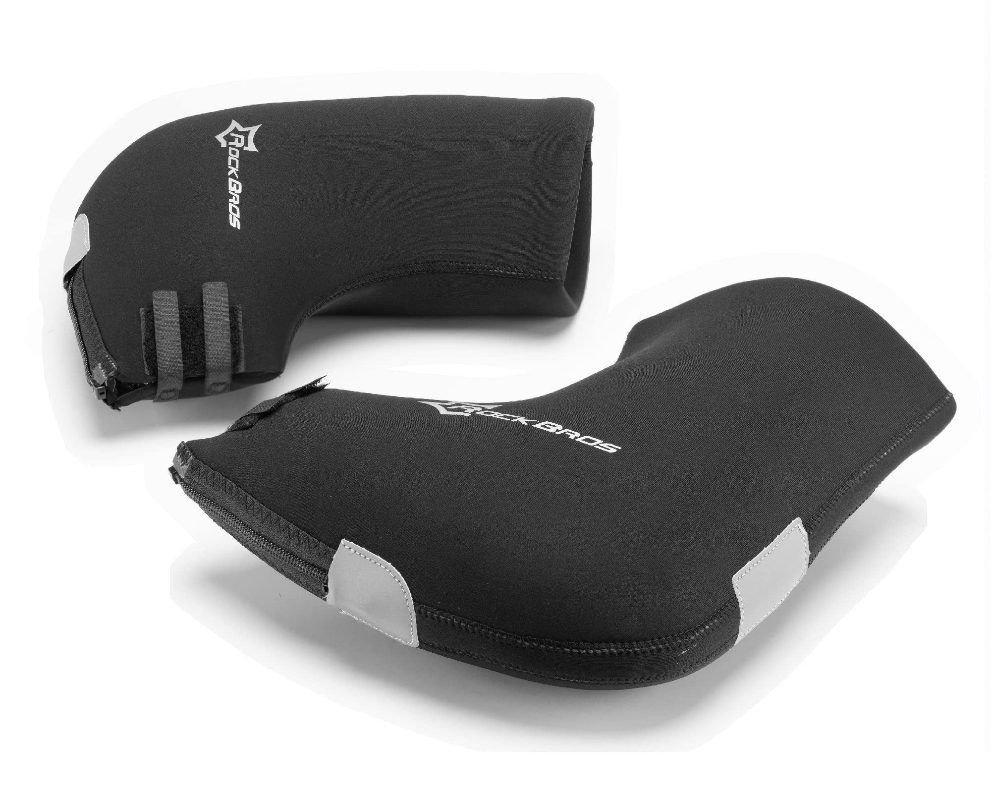 ROCKBROS Fahrradhandschuhe Lenker Handschuhe Winter Thermo Winddicht für Fahrrad MTB E-Bike EINFACH ANZUBRINGEN UND ENTFERNEN