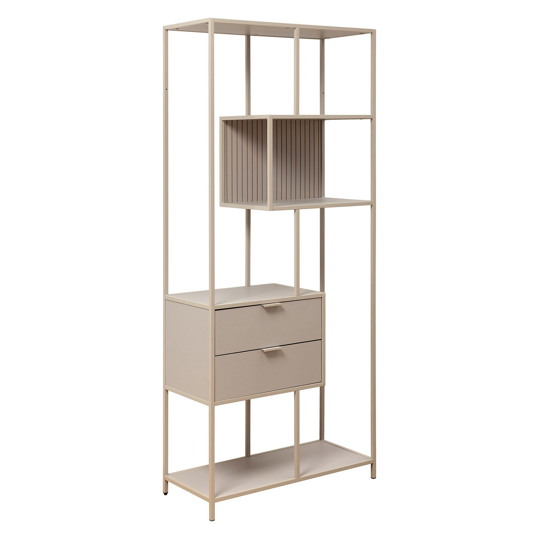 riess-ambiente Bücherregal SLIM LINE 185cm champagner günstig online kaufen
