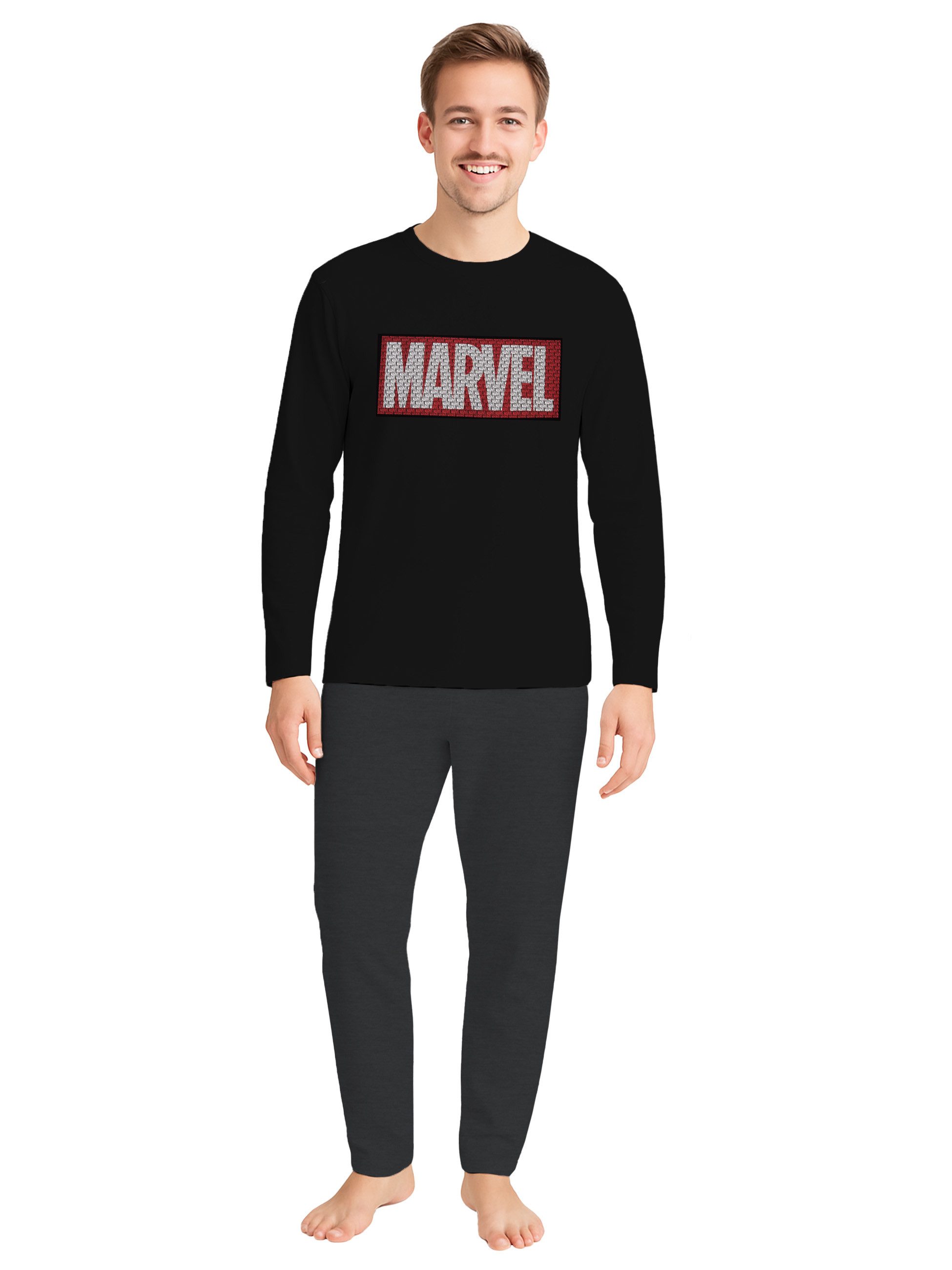United Labels® Schlafanzug Marvel - Mosaik Logo, Set