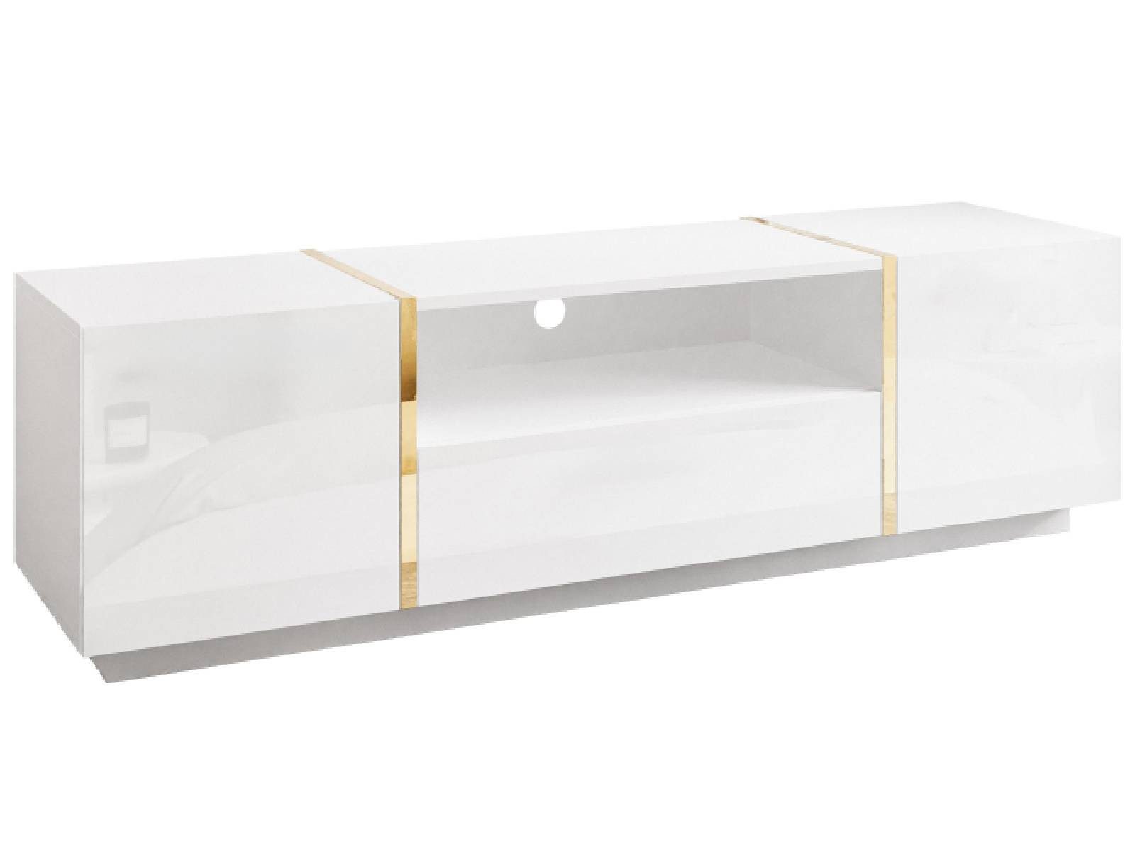 yourhouse24 Lowboard TV ONYX TV-Schrank Hochglanz Fernsehschrank