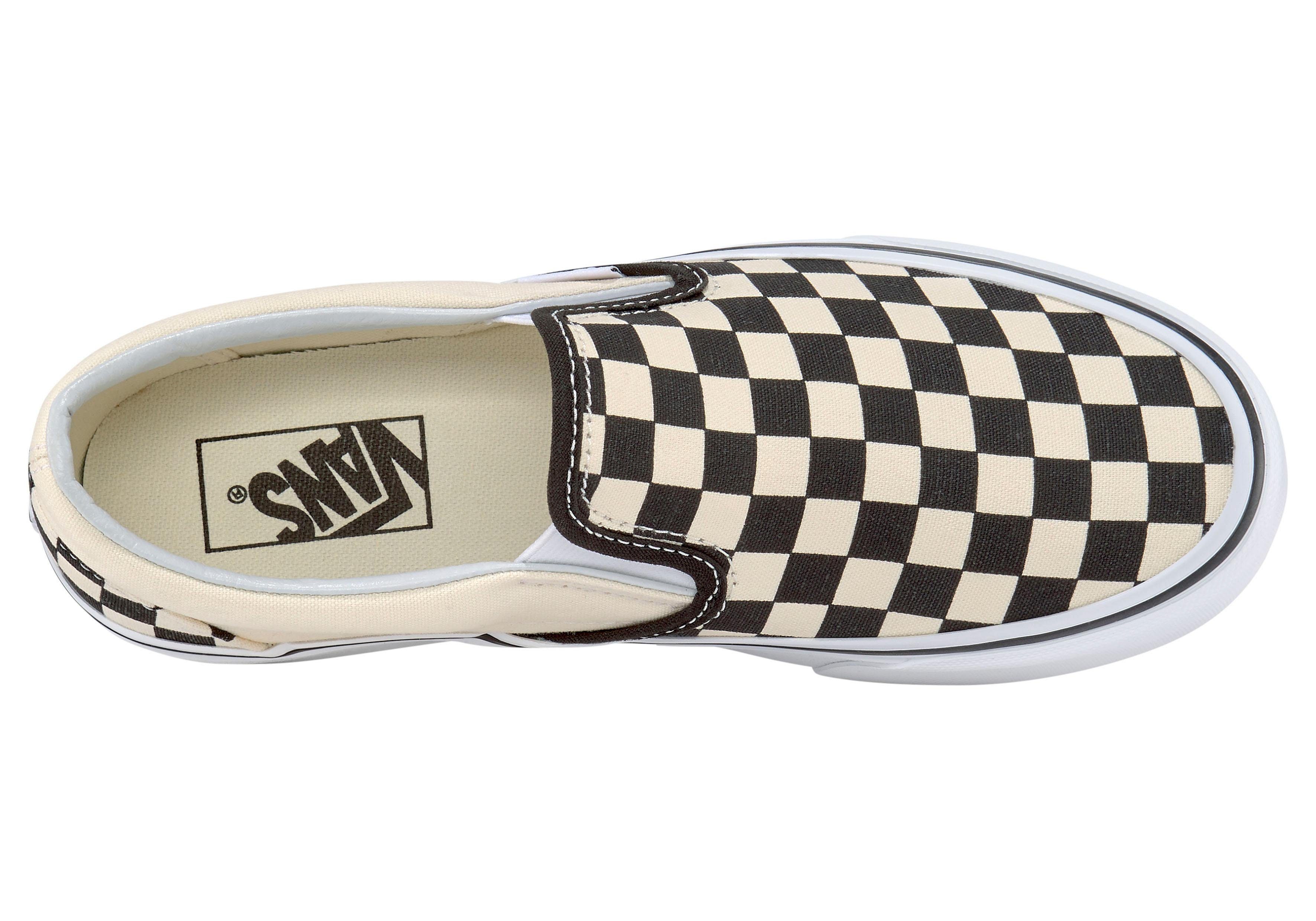 Vans UA Classic Slip-On Platform Plateausneaker aus textilem Canvas-Material