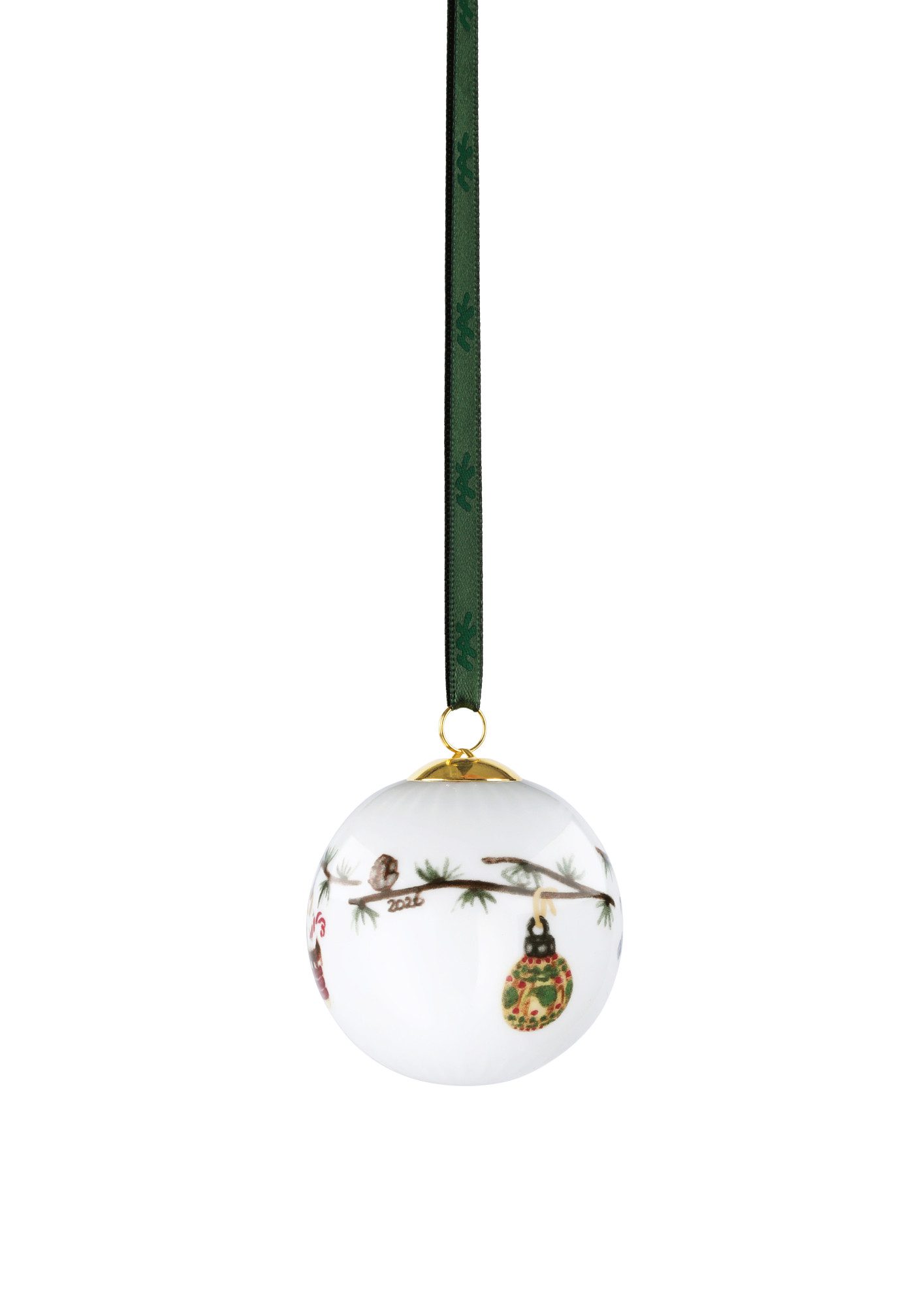 Kähler Christbaumschmuck Kähler Hammershøi Christmas Kugel 2026 Ø6 cm – Bild 4 von 5