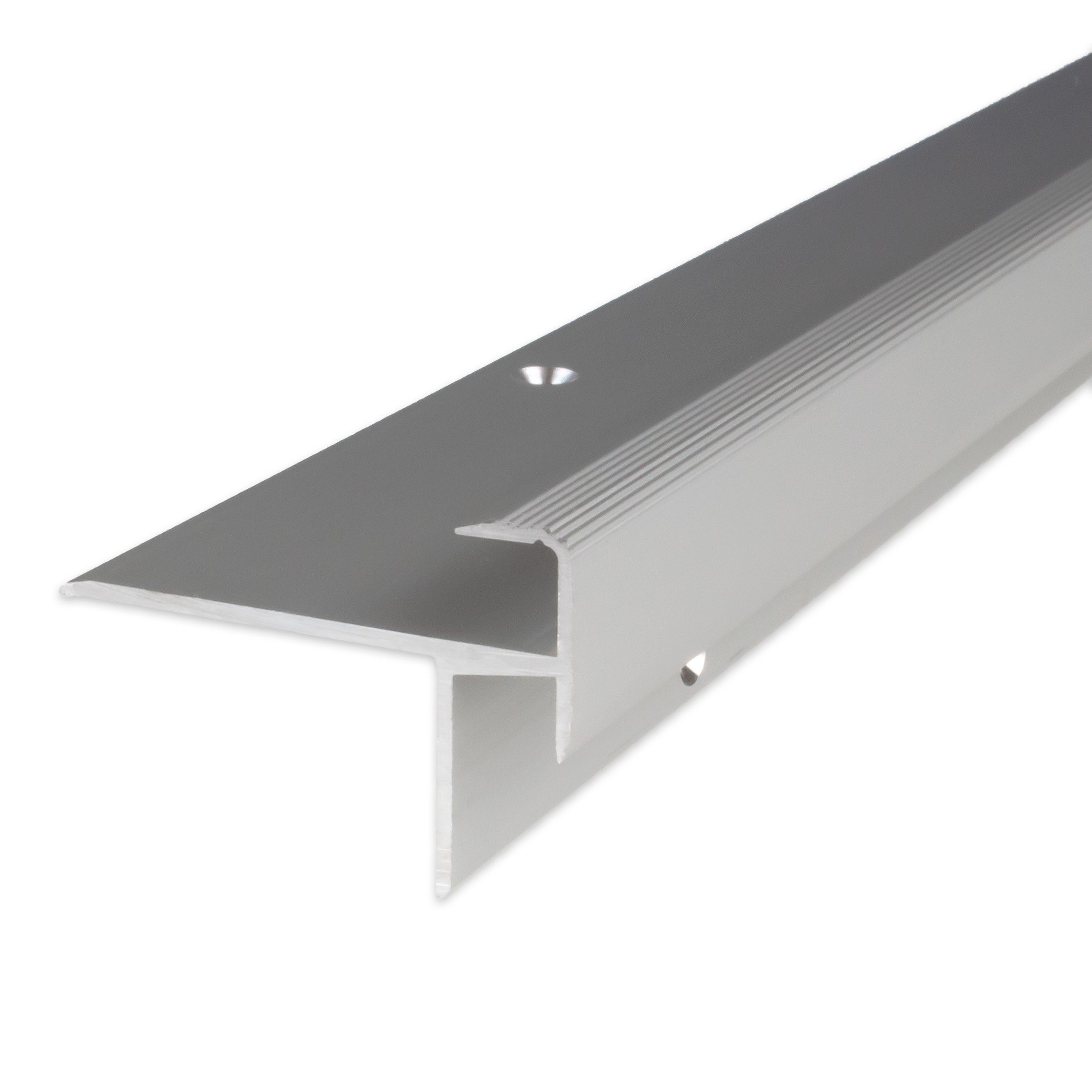 PROVISTON Treppenkantenprofil Aluminium, 10 x 8.5 günstig online kaufen