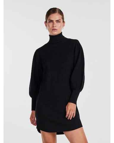 Y.A.S Strickkleid YASFONNY LS ROLL NECK KNIT DRESS S. NOOS