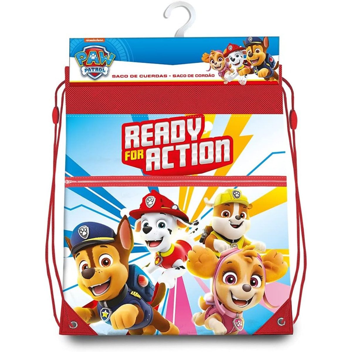 PAW PATROL Turnbeutel Kinder Sportbeutel für Kita und Schule (1-tlg)