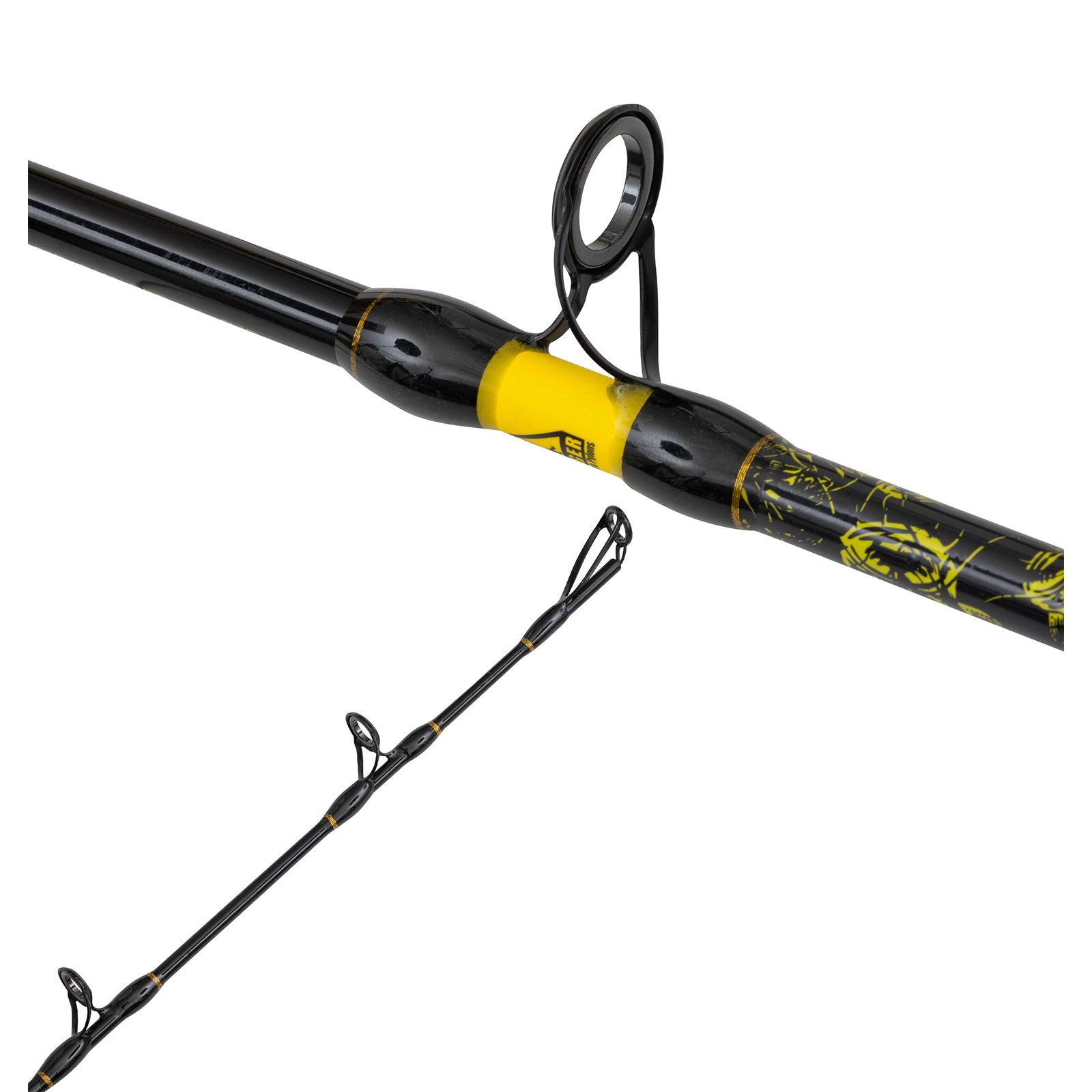 Black Cat Baitcasterrute, (2-tlg), Black Cat Perfect Passion Allstar Cast 2,20m 30-130g Wels-Castingrute