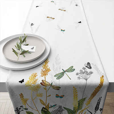 Ambiente Luxury Paper Products Tischläufer Ambiente Tischläufer Ornamental Flowers 40 x 150 cm