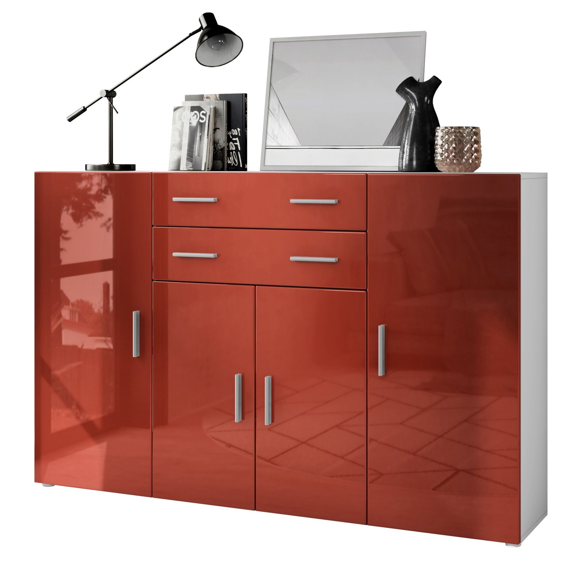 Vladon Highboard Aron (Anrichte, mit 4 günstig online kaufen