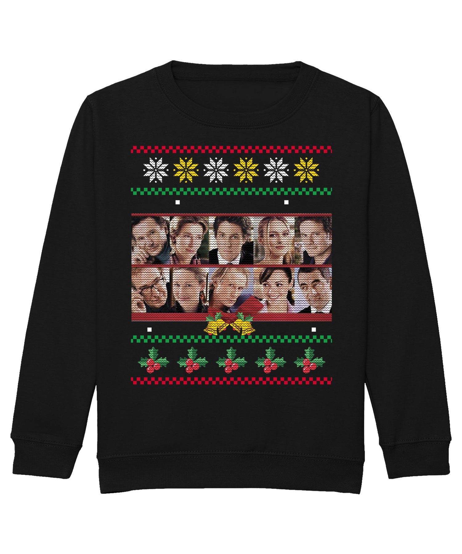 Quattro Formatee Sweatshirt Love Actually - Ugly Sweater Stil Kinder Pullover Sweatshirt (1-tlg)