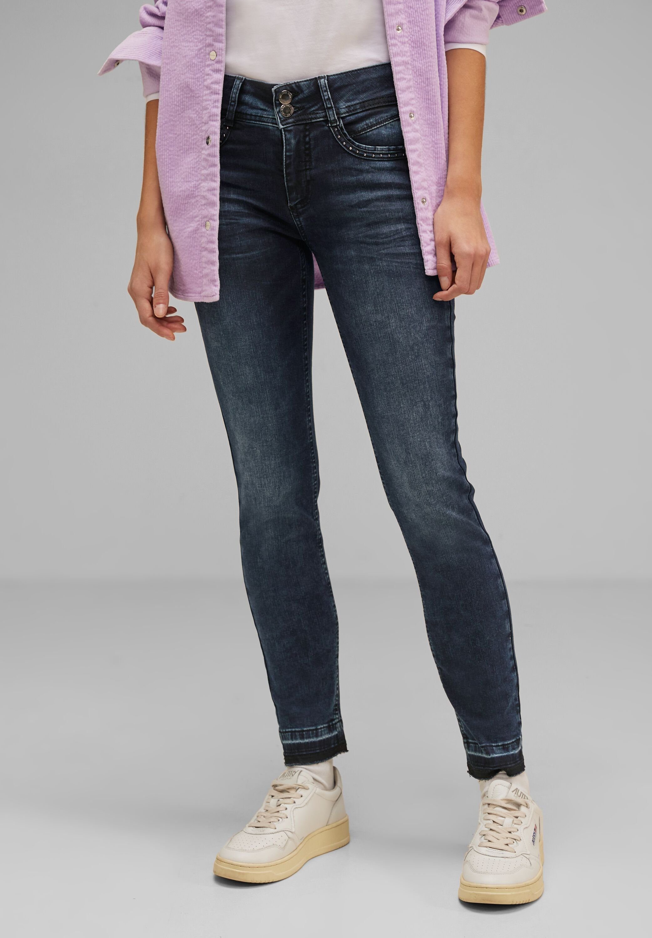 STREET Middle Jeans Gerade ONE Waist