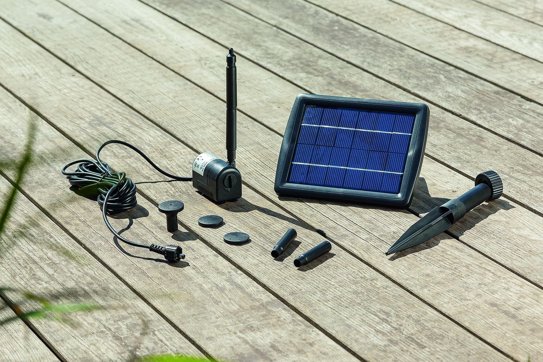 esotec Gartenpumpe Solarpumpensystem Splash 2/ 175 günstig online kaufen