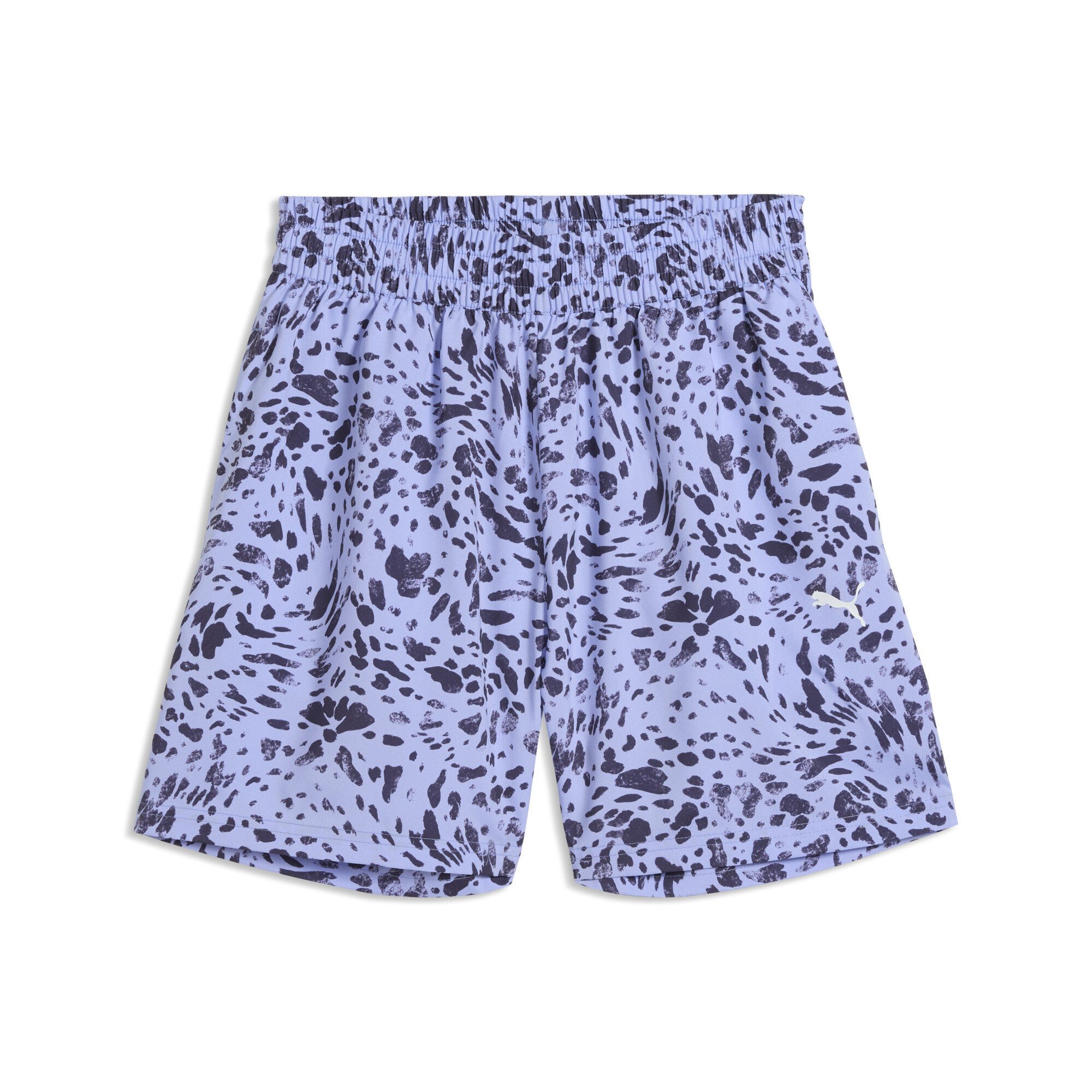 PUMA Shorts Essentials Graphics Animal High-Rise Bedruckte 4" Shorts Damen