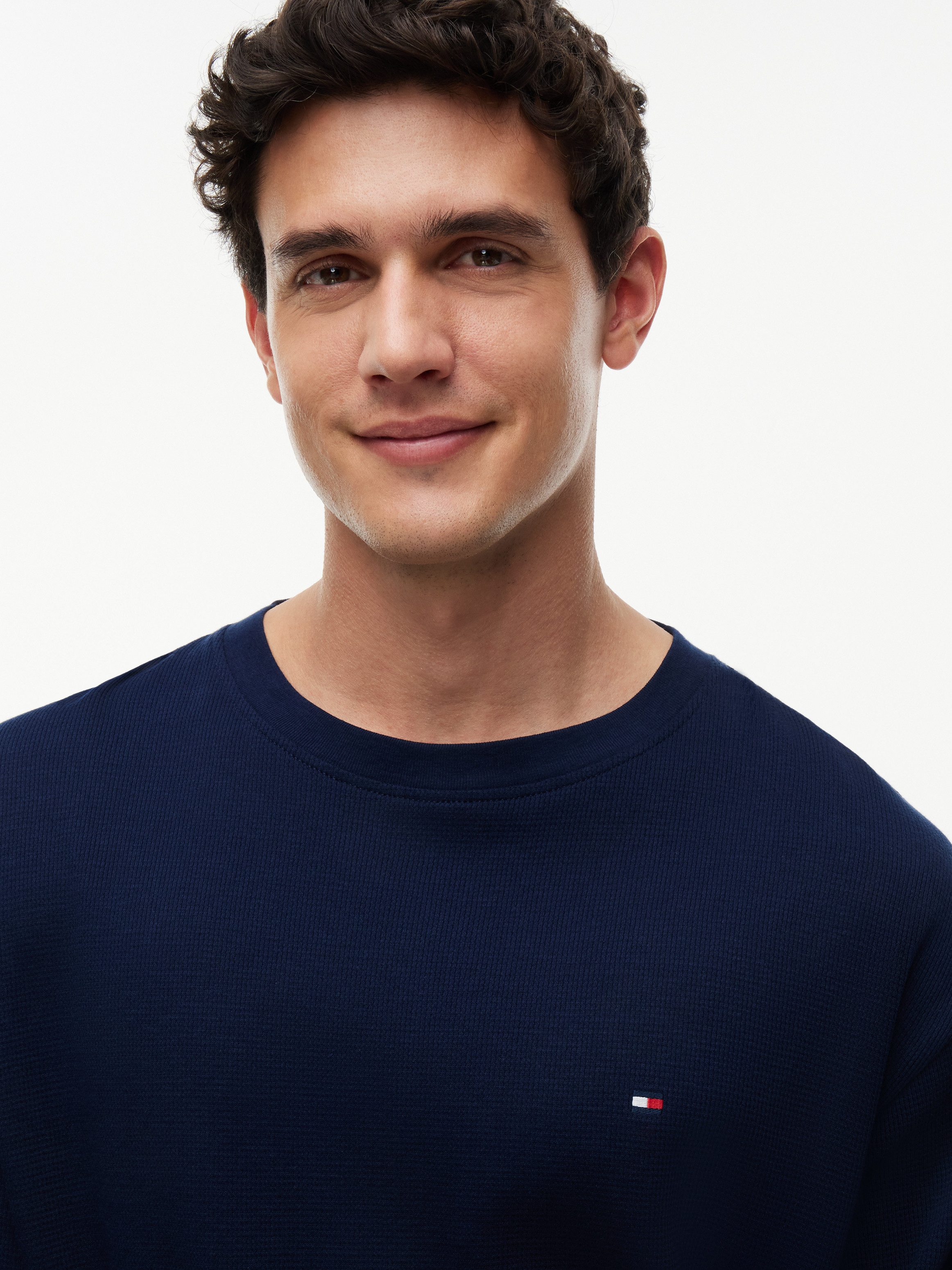 Tommy Hilfiger Underwear Relaxanzug LONGSLEEVE WAFFLE SET – Bild 3 von 5