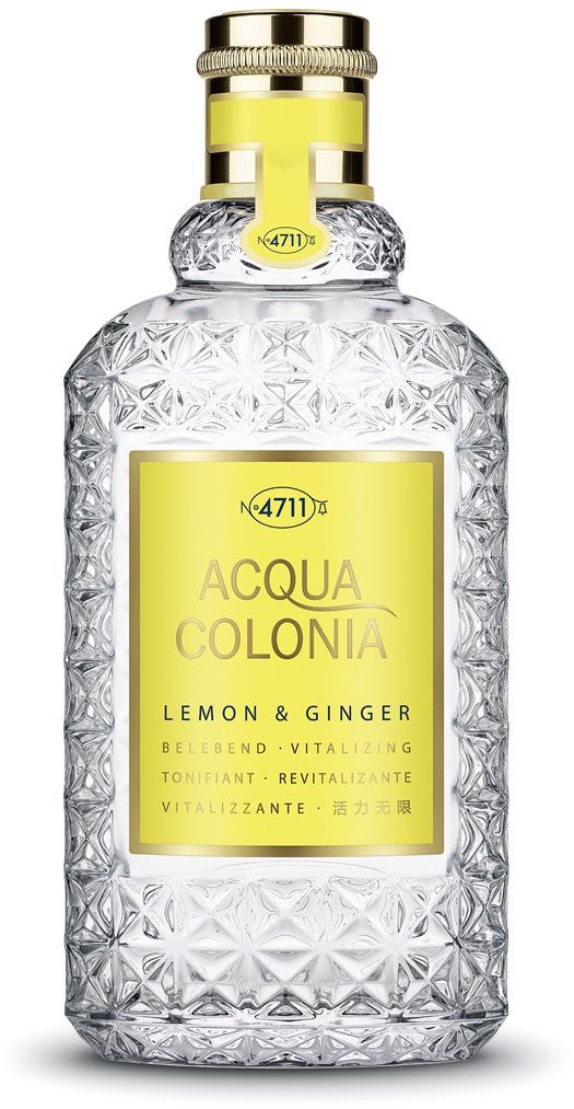 4711 Eau de Cologne 4711 Acqua Colonia LEMON & GINGER EAU DE COLOGNE NATURAL SPRAY 100 ML, 1-tlg., mit sommerlicher Duftkomposition