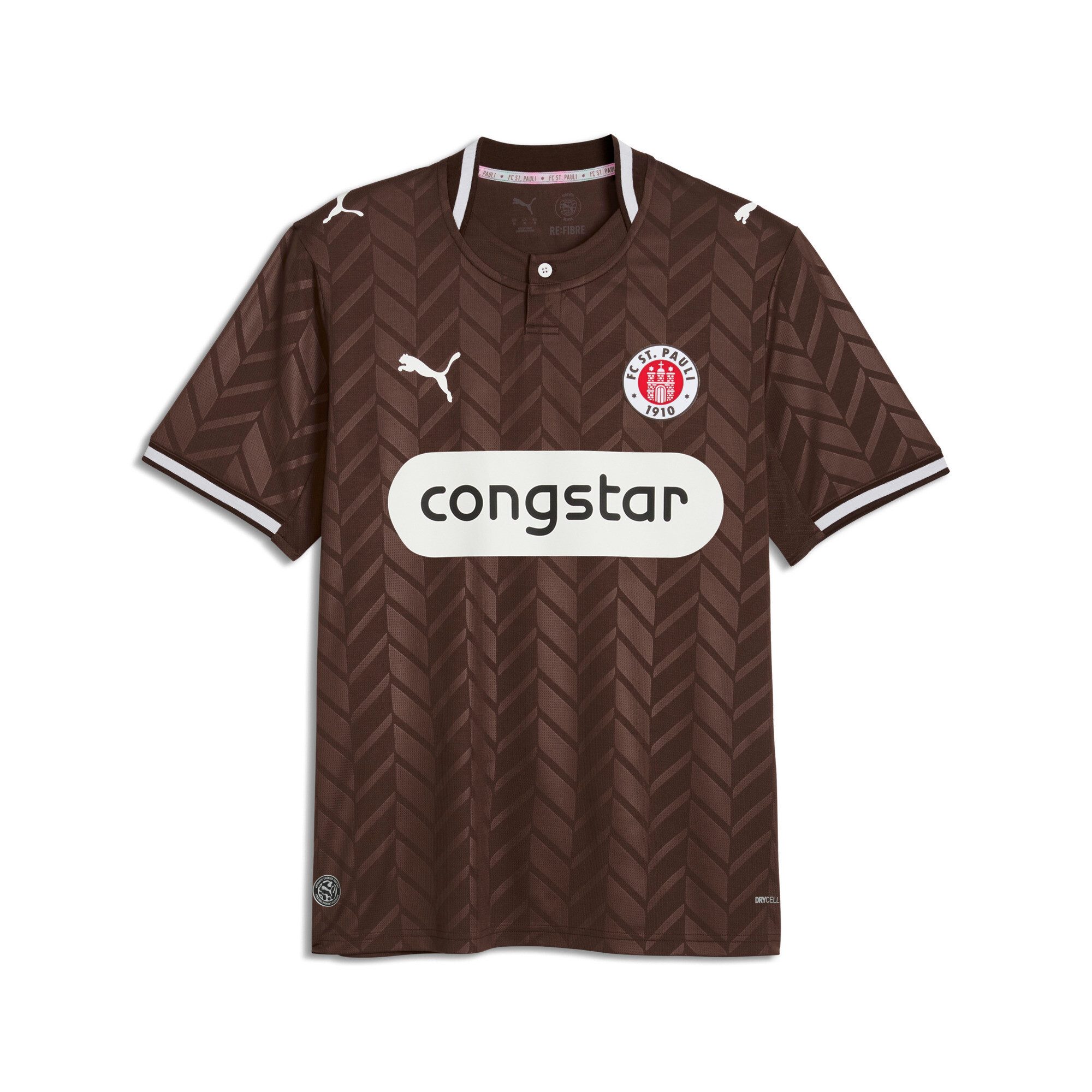 PUMA Fußballtrikot FCSP HOME JERSEY REPLICA mit Rundhalsausschnitt, Kurzarm, atmungsaktiv