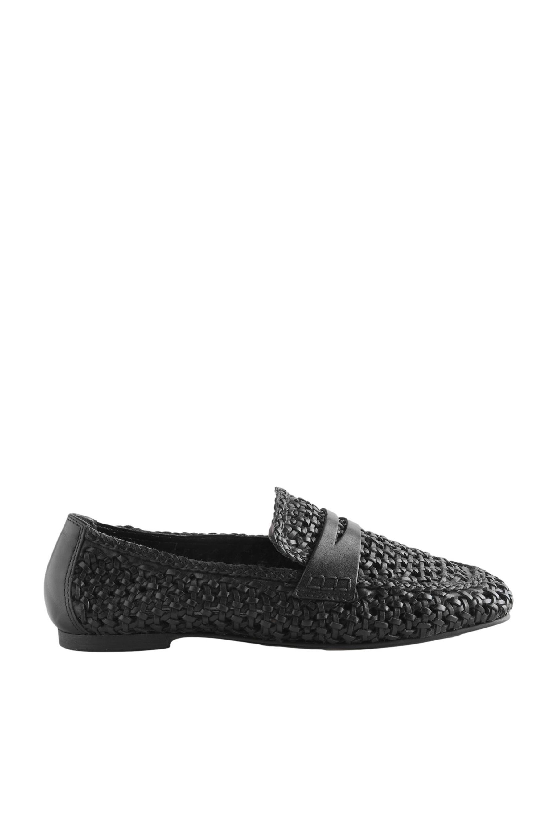 Next Forever Comfort® Geflochtene Slipper aus Leder Loafer (1-tlg) günstig online kaufen
