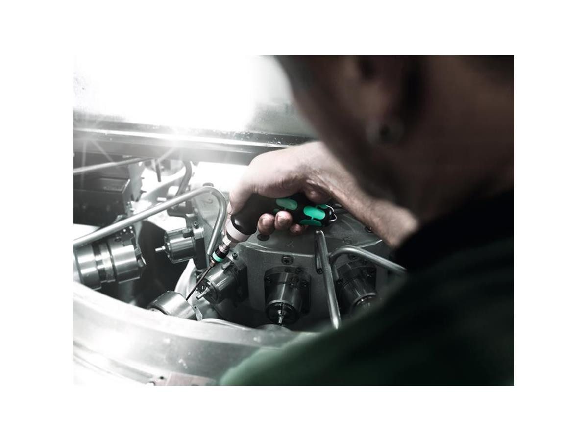 Wera Schraubendreher 7440/41/42 Kraftform, (Set, 27 St., Serie 7400 Kraftform), Bit-Sortiment im hochwertigen und stabilen Kunststoffkoffer
