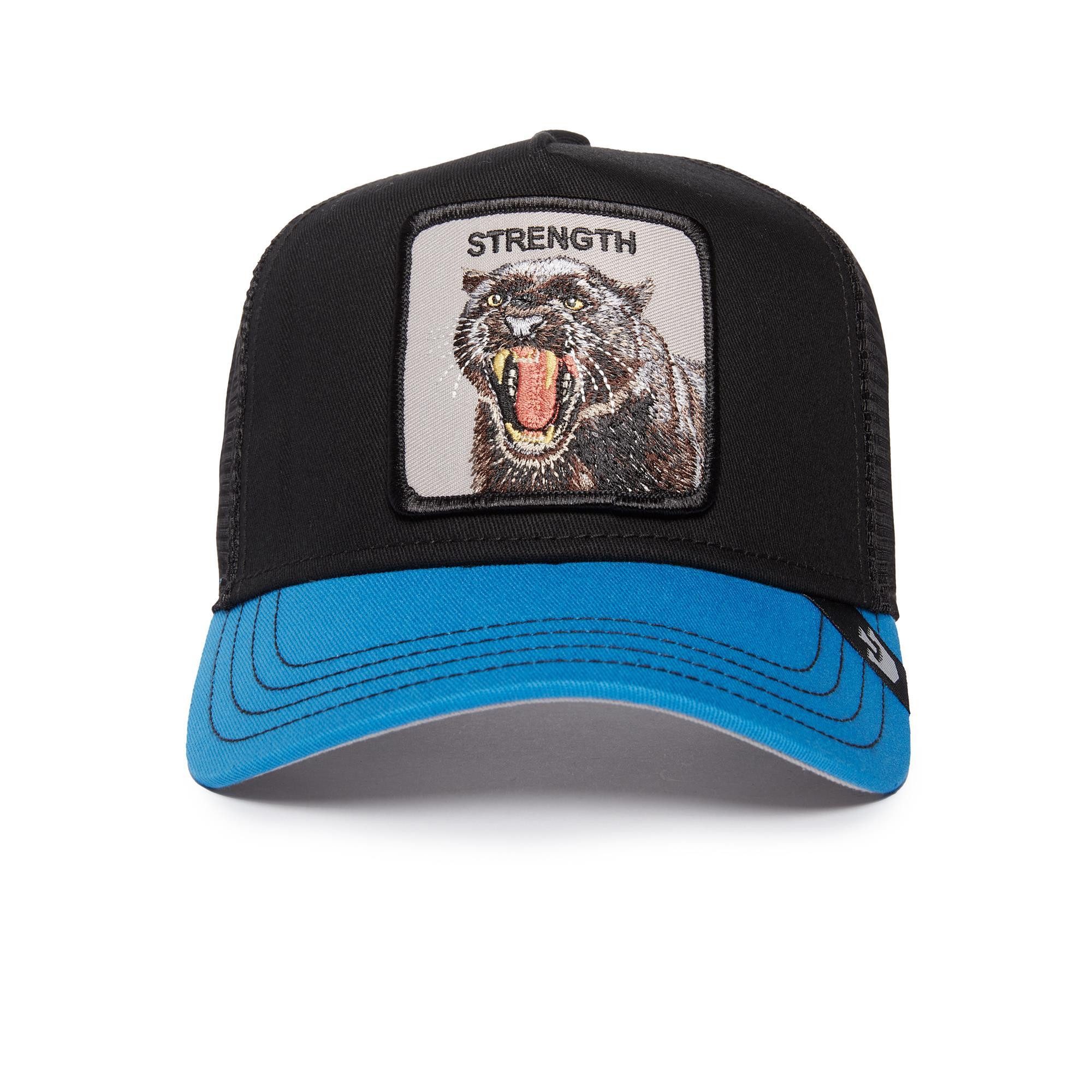 Trucker Cap Goorin Bros. The Strenght Panther Fab Farm Trucker Cap Black