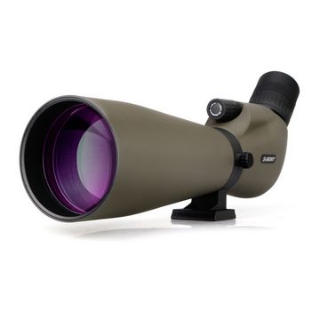 SVBONY SV401, HD 20-60X80, für Sportschützen Zielschießen, Vogelbeobachtung Spektiv (Doppel Stativ, Wasserdichtes Abgewinkeltes Okular Prisma FMC Fernrohr)