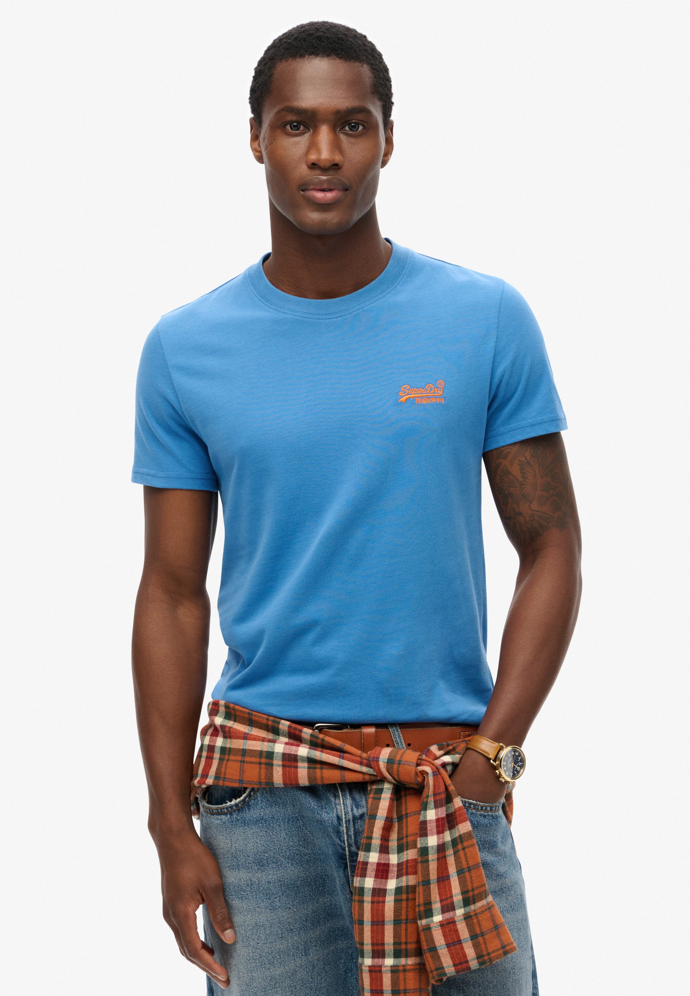 Superdry Rundhalsshirt ESSENTIAL LOGO EMB TEE günstig online kaufen
