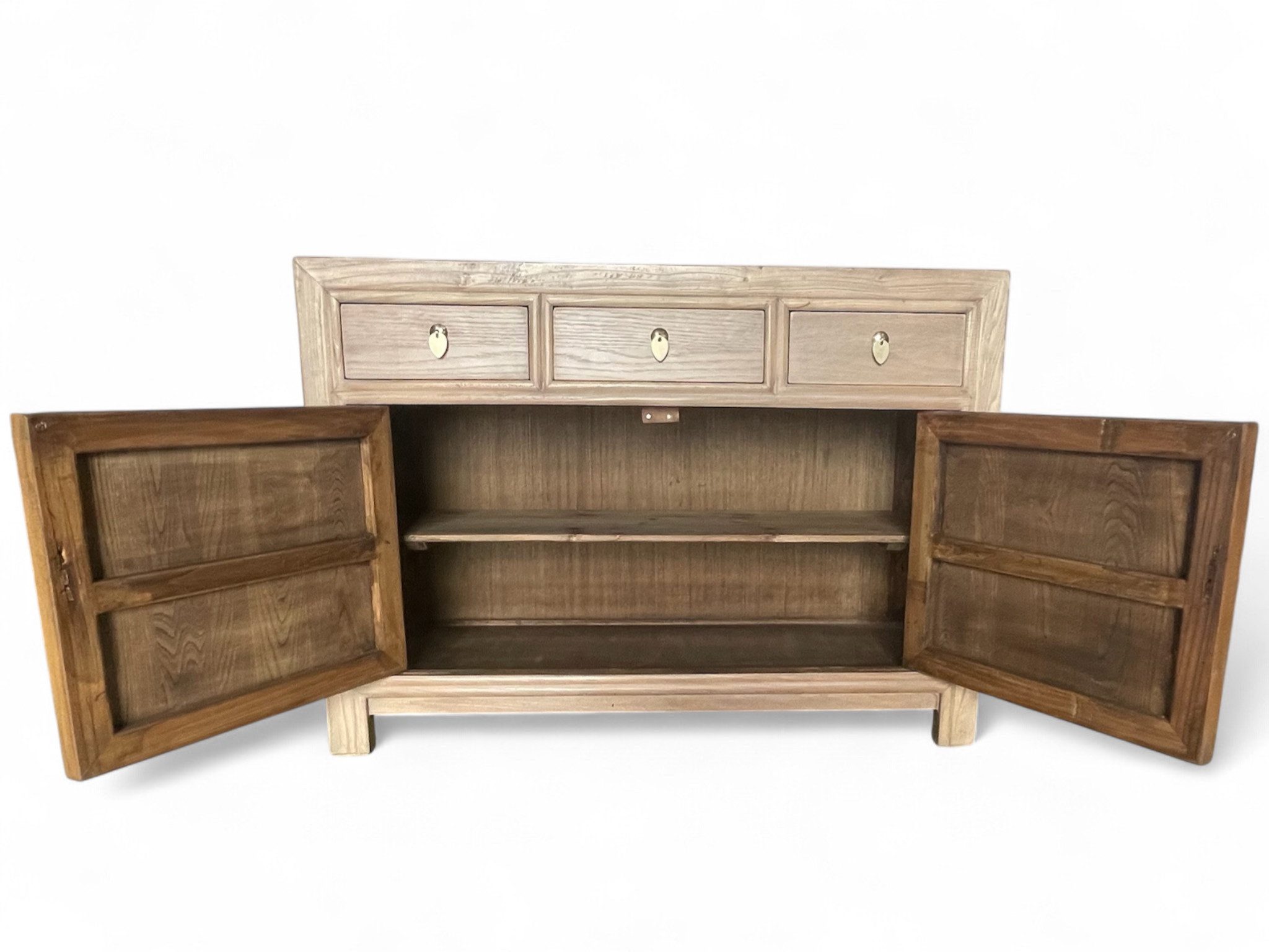 OPIUM OUTLET Kommode Sideboard Schrank Asia Möbel (BxTxH: 117x40x85 cm, Hochzeitsschrank Büffet Anrichte), chinesisch asiatisch orientalisch vintage komplett montiert