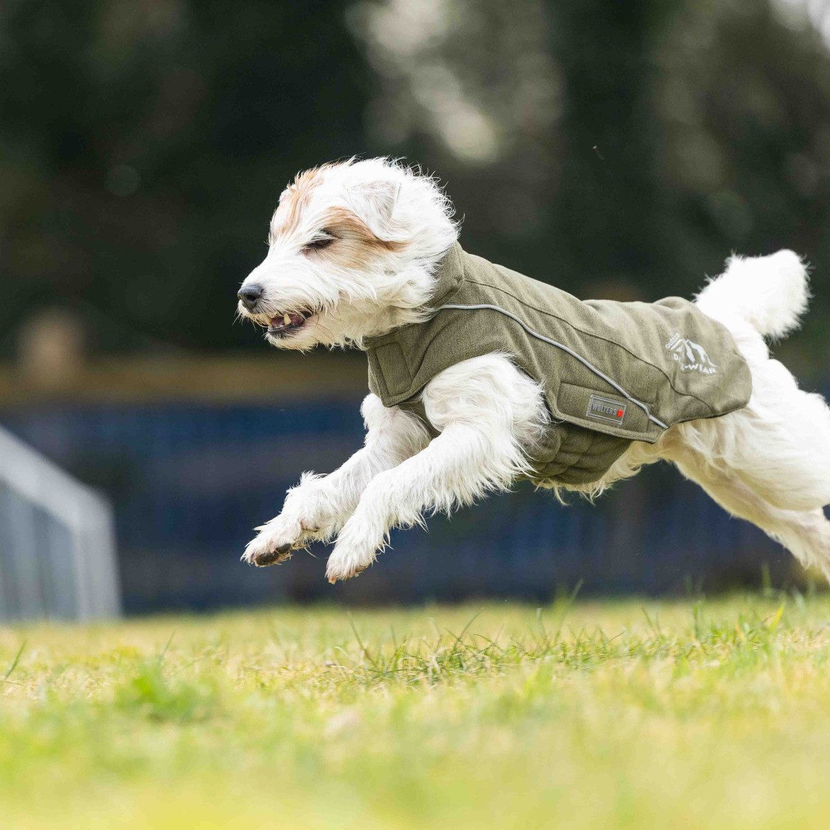 Wolters Hundemantel Fleecejacke Dogz-Wear olive meliert