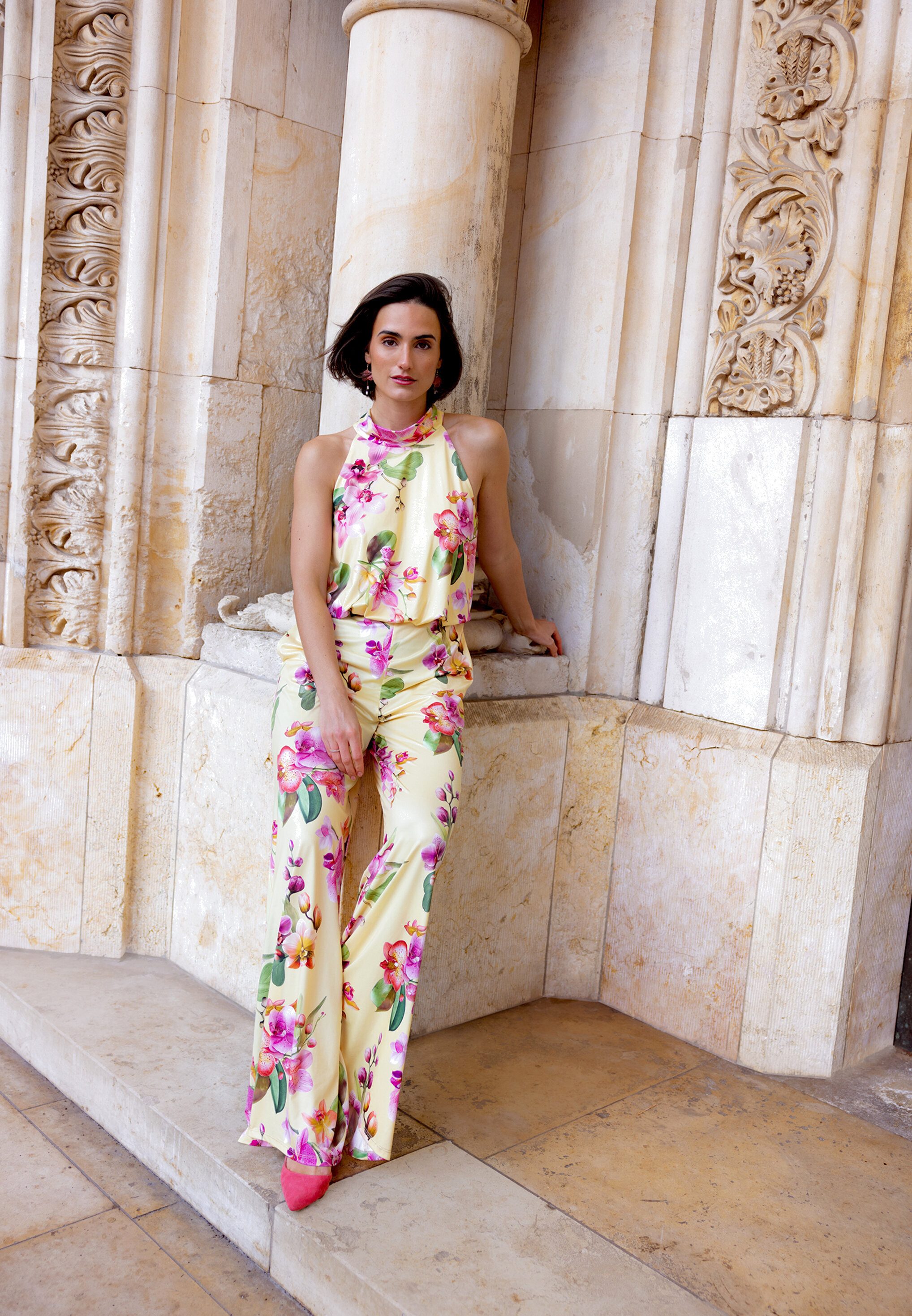 Vera Mont Overall Damen mit Blumenprint (1-tlg)